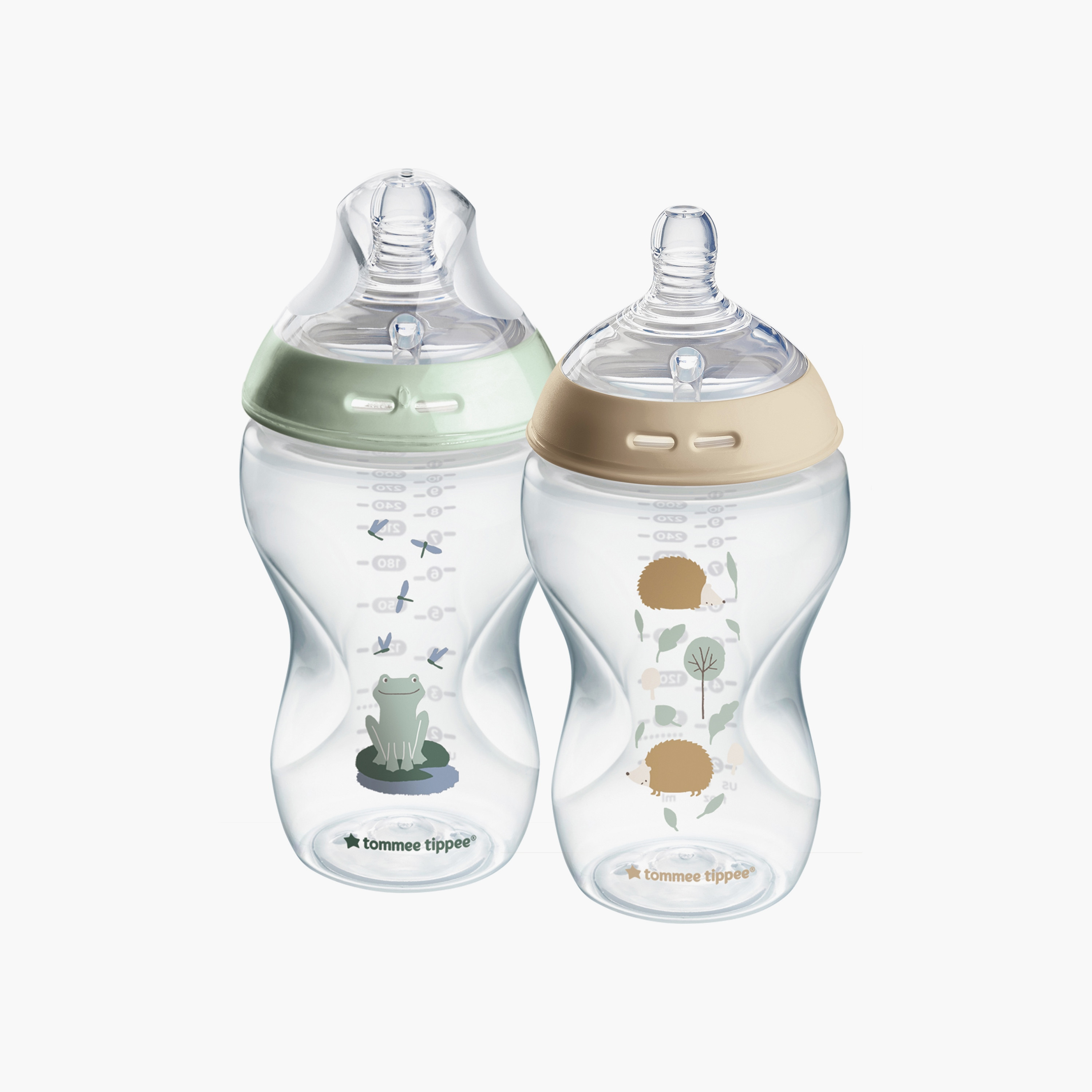 زجاجات الرضاعة كلوزر تو نيتشر من تومي تيبي، قطعتين، 340 مل-baby-feeding-feedingbottles-bottlesandteats-image-2