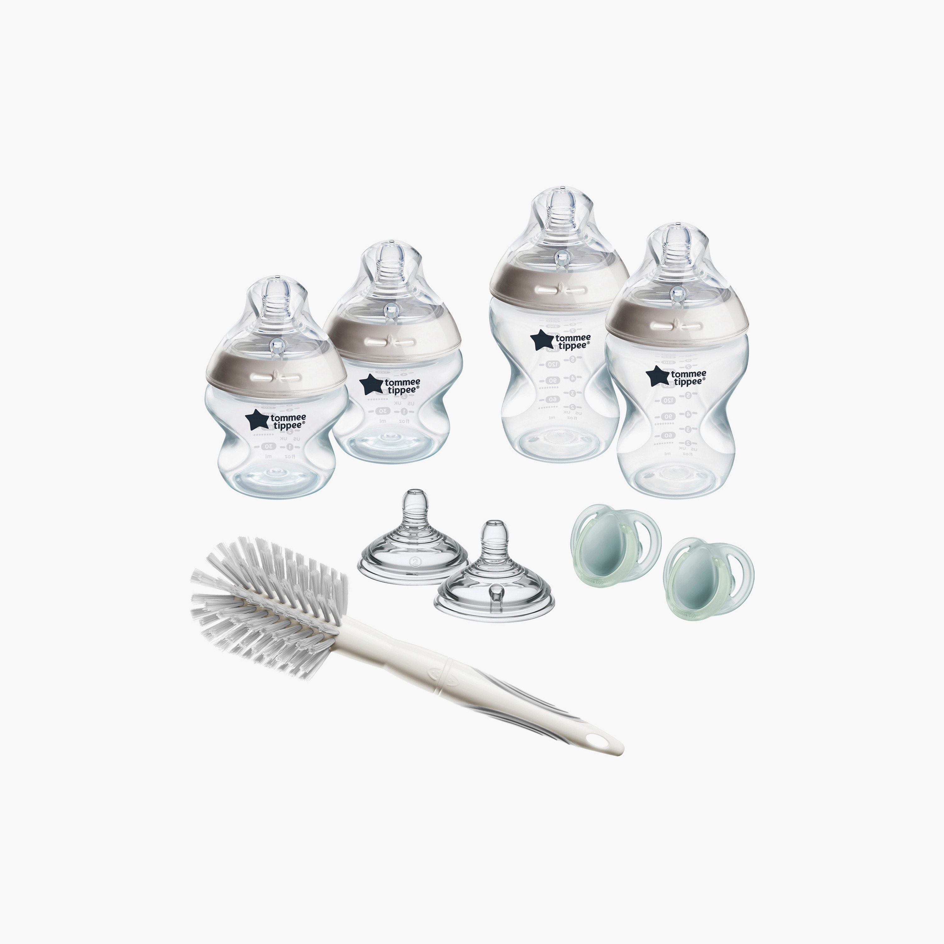 Tommee Tippee 9-Piece Natural Start Feeding Bottle Starter Kit-baby-feeding-feedingbottles-bottlesandteats-image-1
