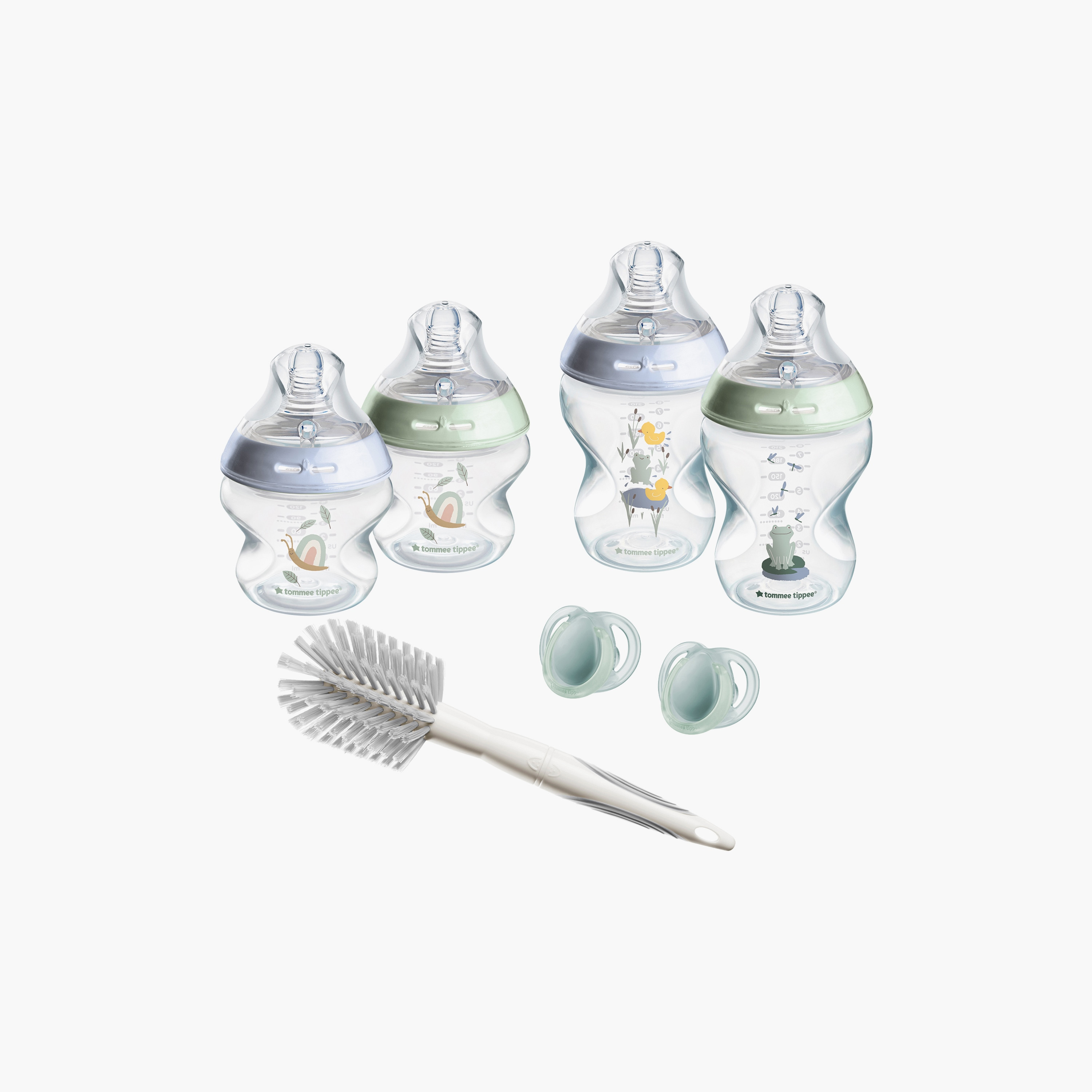 Tommee Tippee 9-Piece Natural Start Feeding Bottle Starter Kit-baby-feeding-feedingbottles-bottlesandteats-image-1