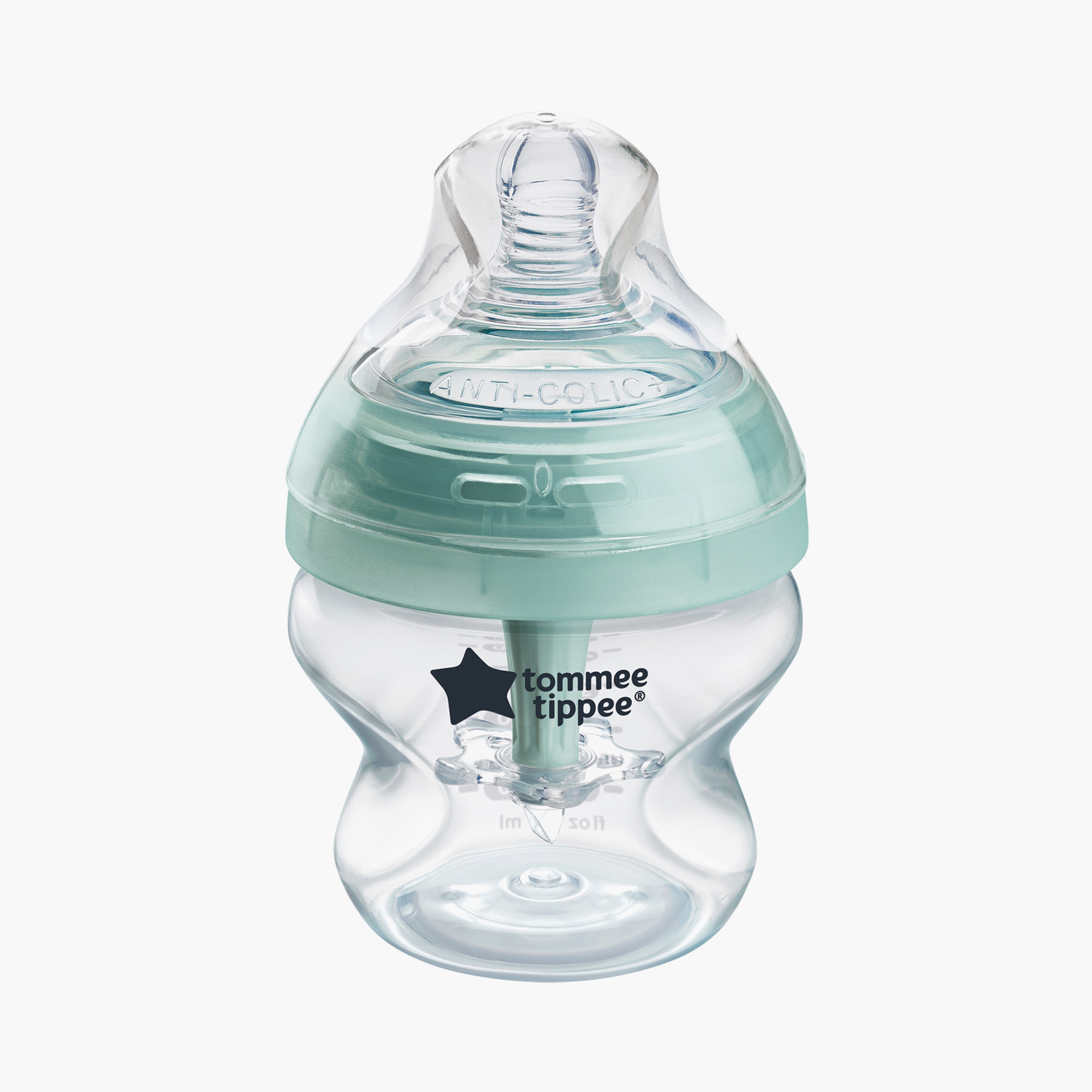 Tommee Tippee Advanced Anti-Colic Feeding Bottle - Teal - 150 ml-baby-feeding-feedingbottles-bottlesandteats-image-1