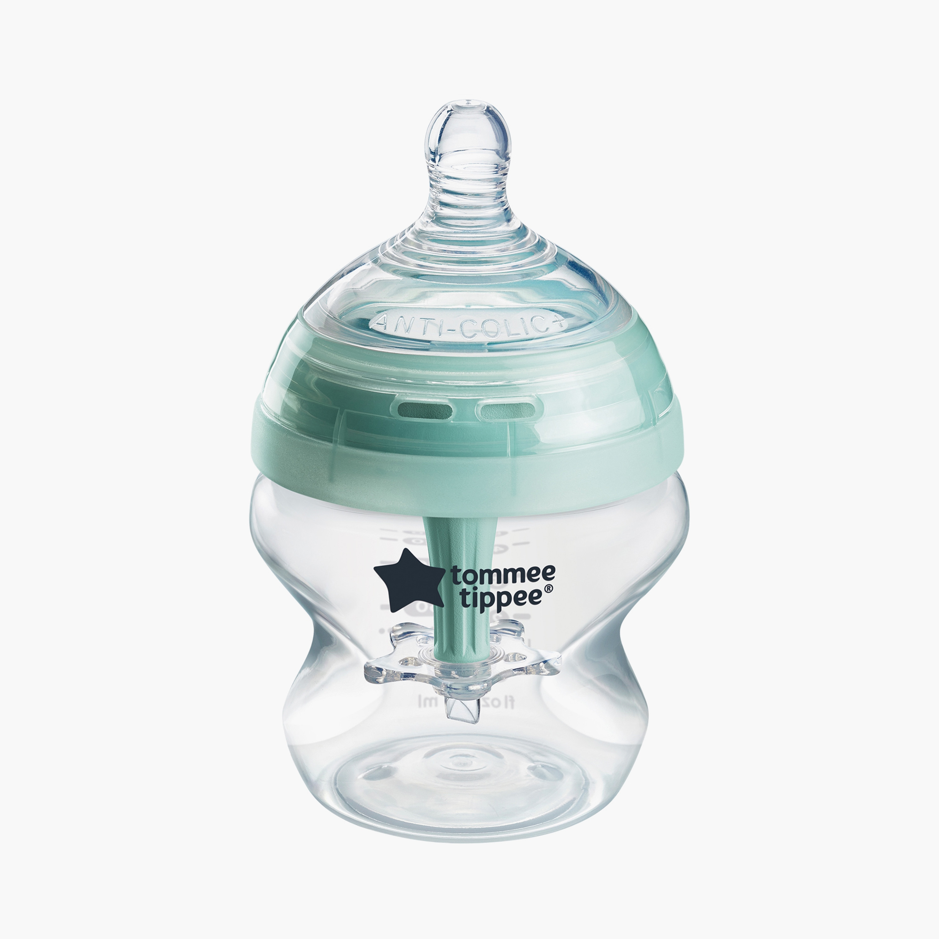 Tommee Tippee Advanced Anti-Colic Feeding Bottle - Teal - 150 ml-baby-feeding-feedingbottles-bottlesandteats-image-2