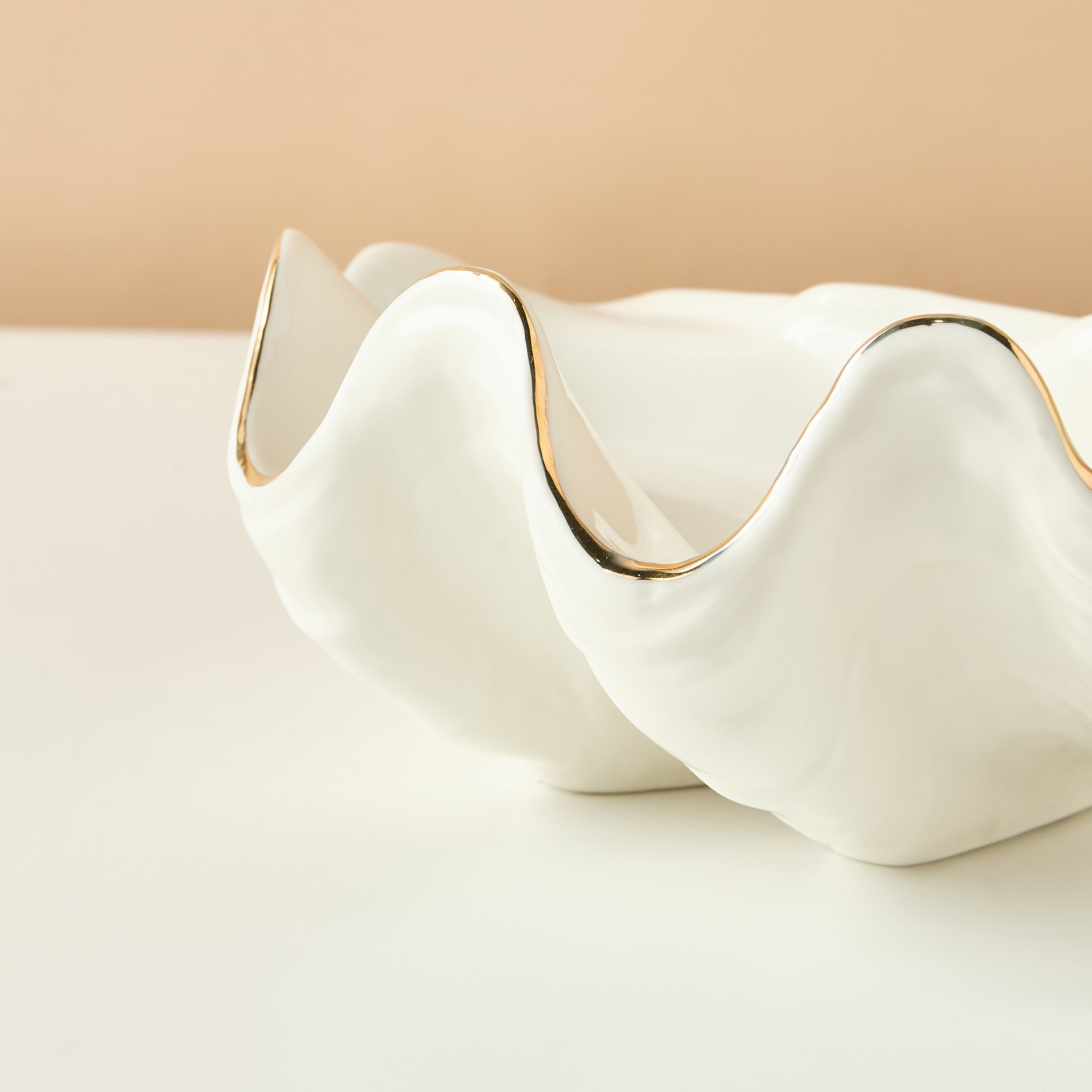 وعاء ديكور خزف - 20×15×7 سم-household-decor-vasesandbowls-image-5