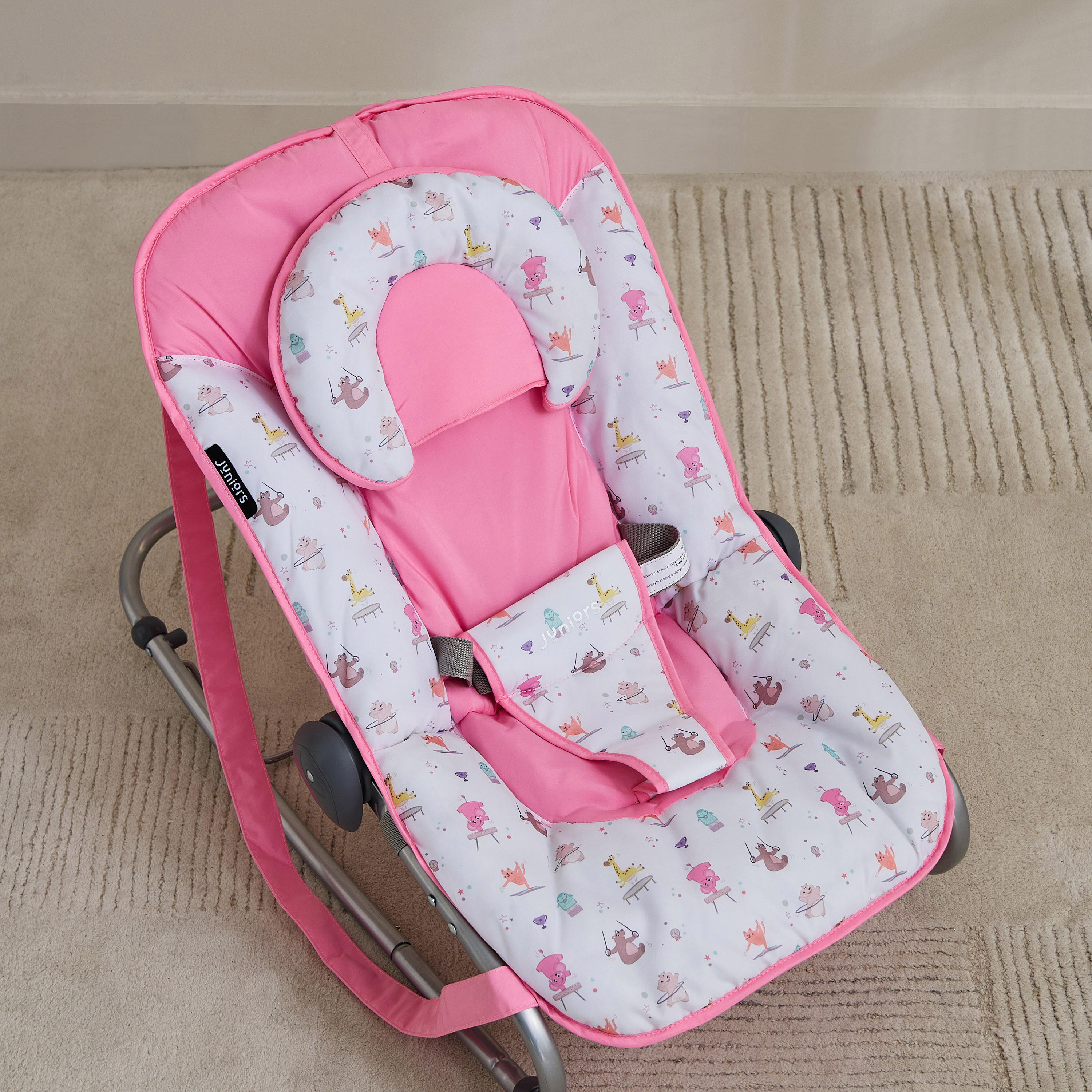 Juniors Brick Baby Rocker with Pillow-baby-infantactivity-rockers-image-6