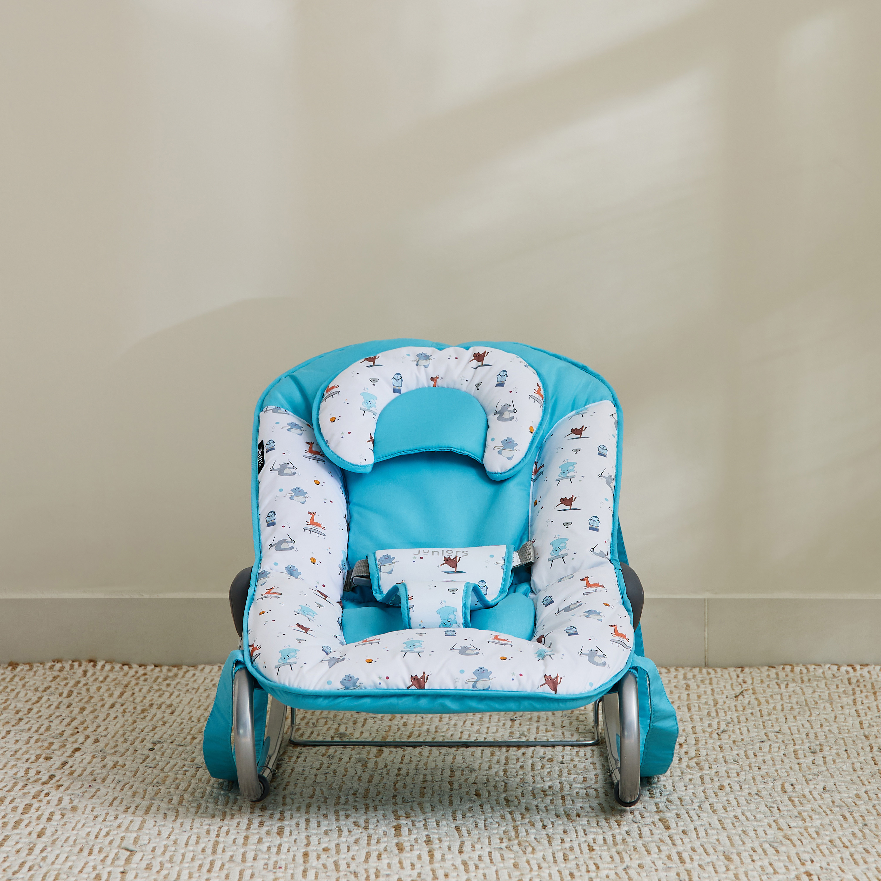 كرسي هزاز للأطفال بوسادة بريك من جونيورز-baby-infantactivity-rockers-image-8