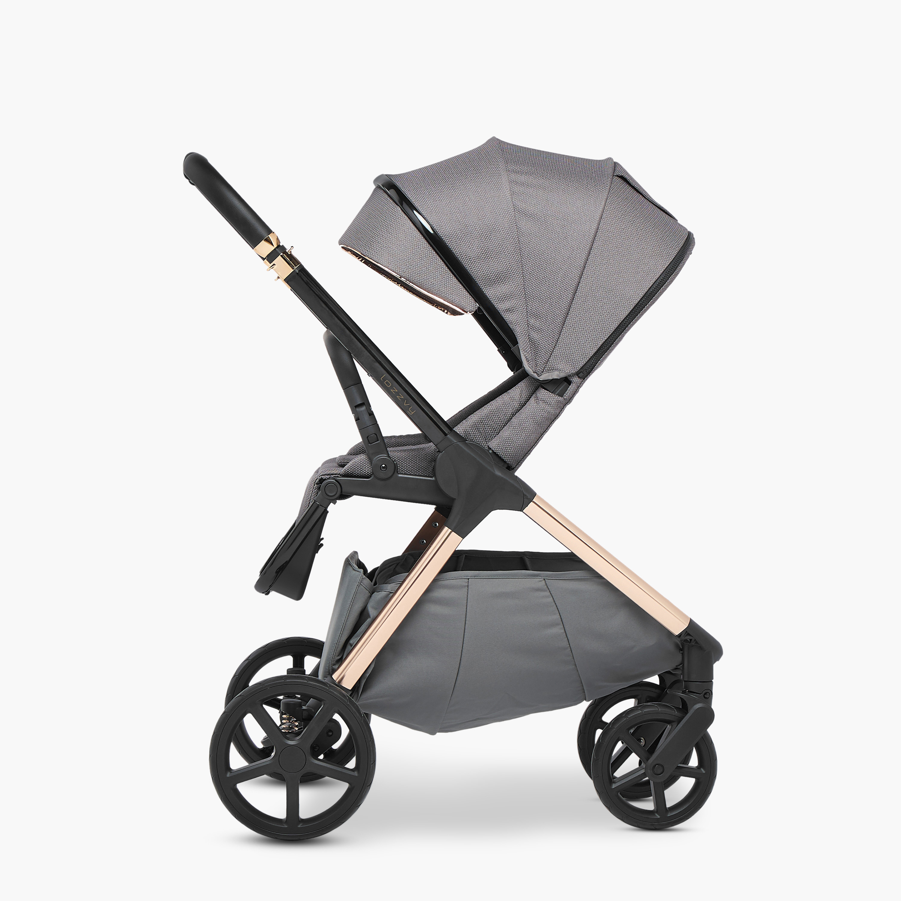 Giggles Lozzvy Baby Stroller with Sun Canopy and Storage Basket-baby-gear-strollersandprams-strollers-image-4