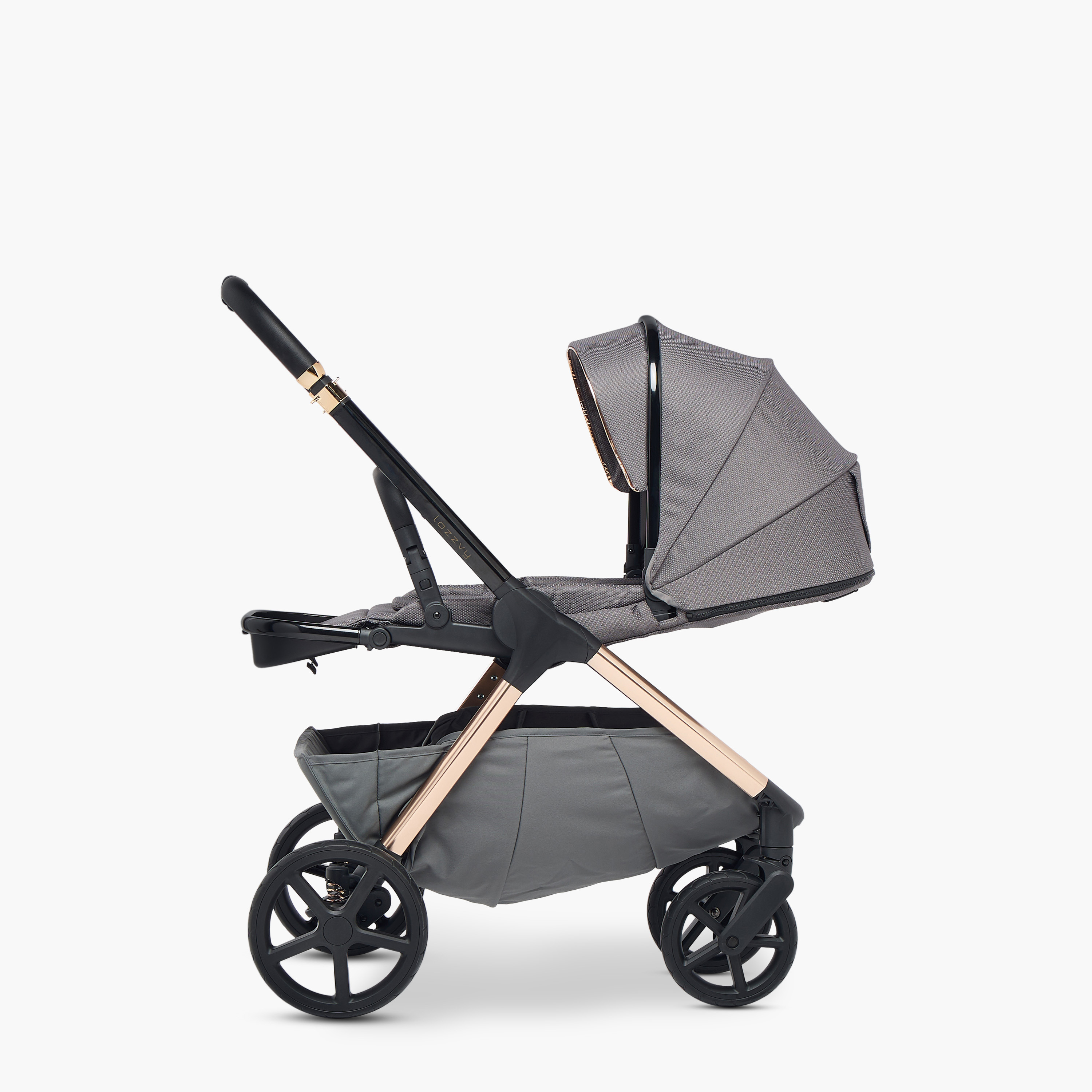 Giggles Lozzvy Baby Stroller with Sun Canopy and Storage Basket-baby-gear-strollersandprams-strollers-image-5