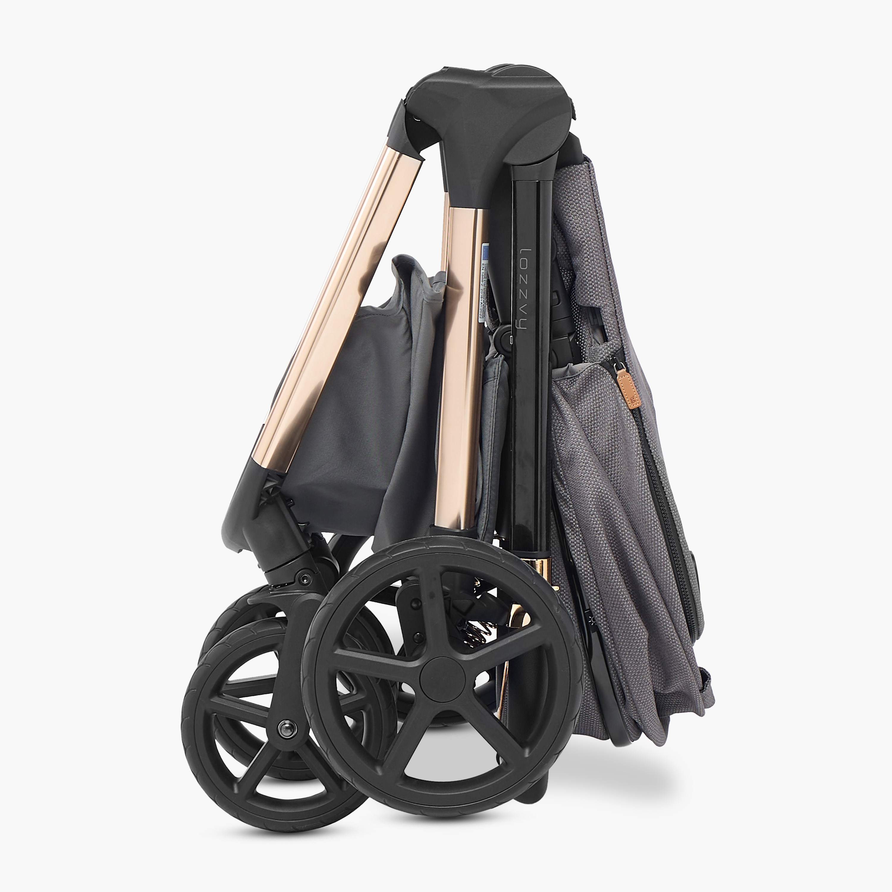 Giggles Lozzvy Baby Stroller with Sun Canopy and Storage Basket-baby-gear-strollersandprams-strollers-image-6