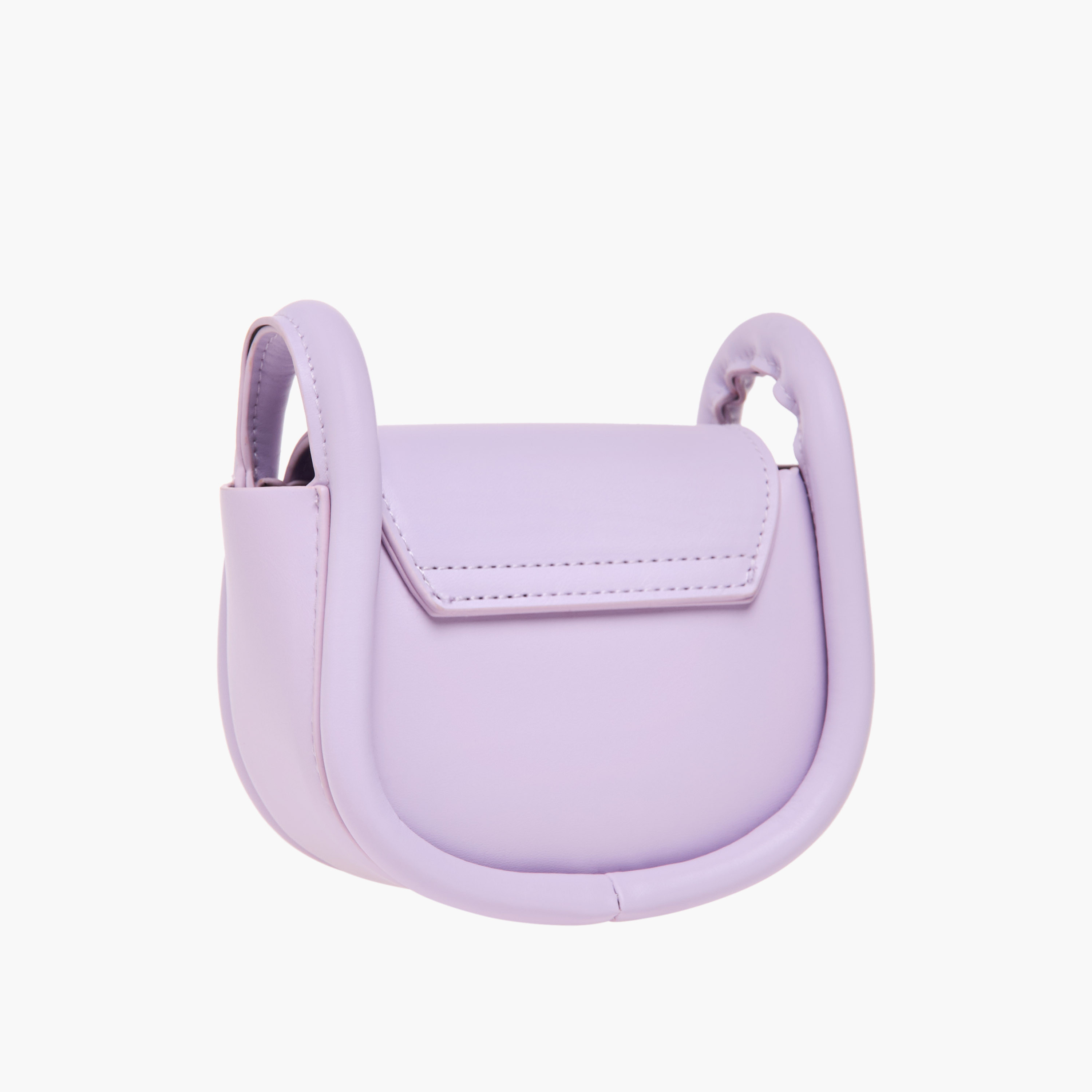 Charmz Bow Accent Crossbody Bag with Strap Handle and Flap Closure-girls-accessories-bags-image-3