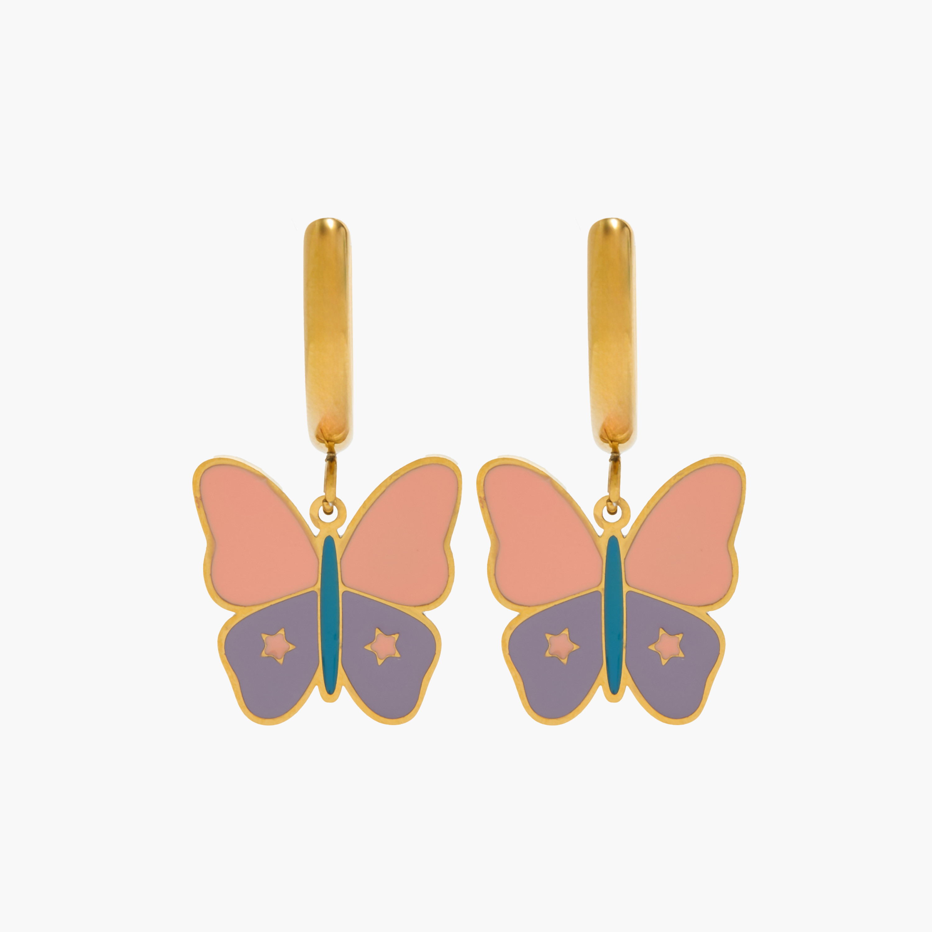 Charmz Butterfly Accent Earrings-girls-accessories-jewellery-image-1