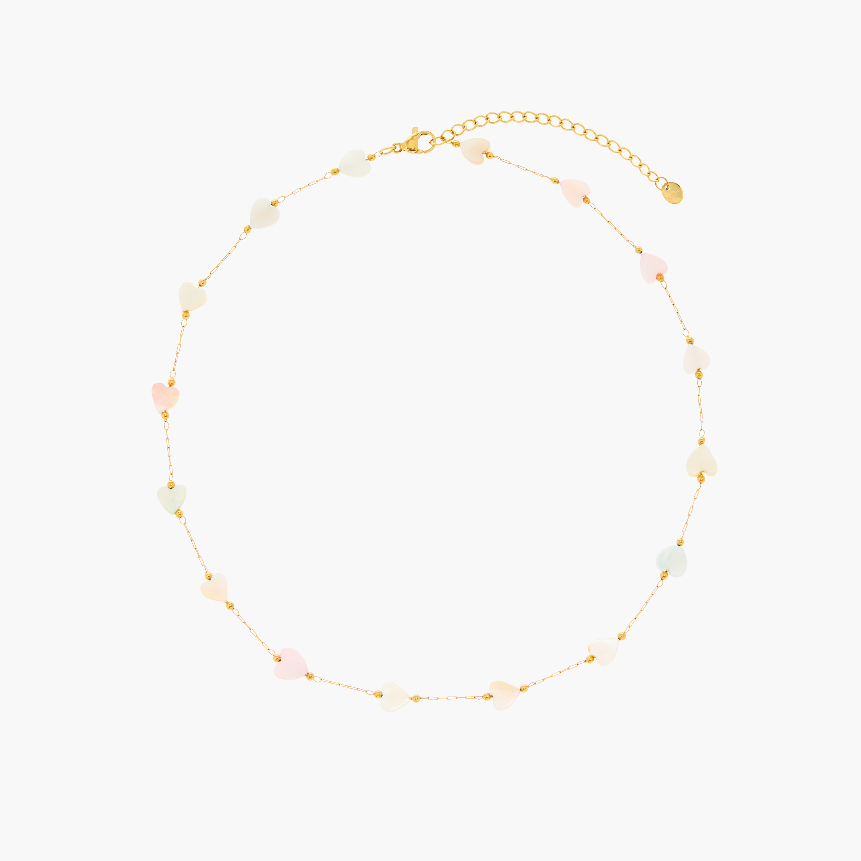 Charmz Heart Embellished Necklace and Bracelet Set-girls-accessories-jewellery-image-2