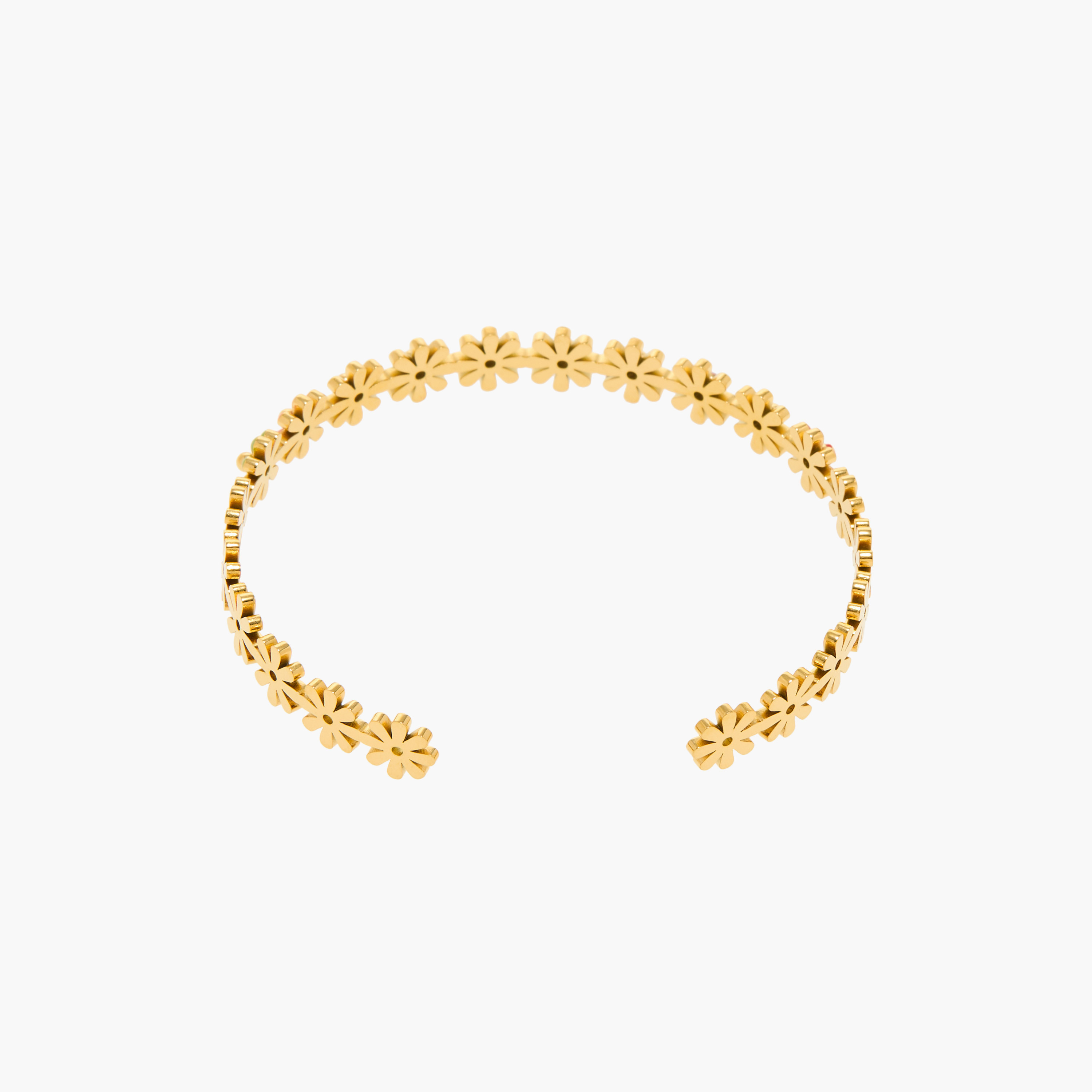 أسورة مطاطية بارزة الملمس بتصميم زهور من تشارمز-girls-accessories-jewellery-image-3