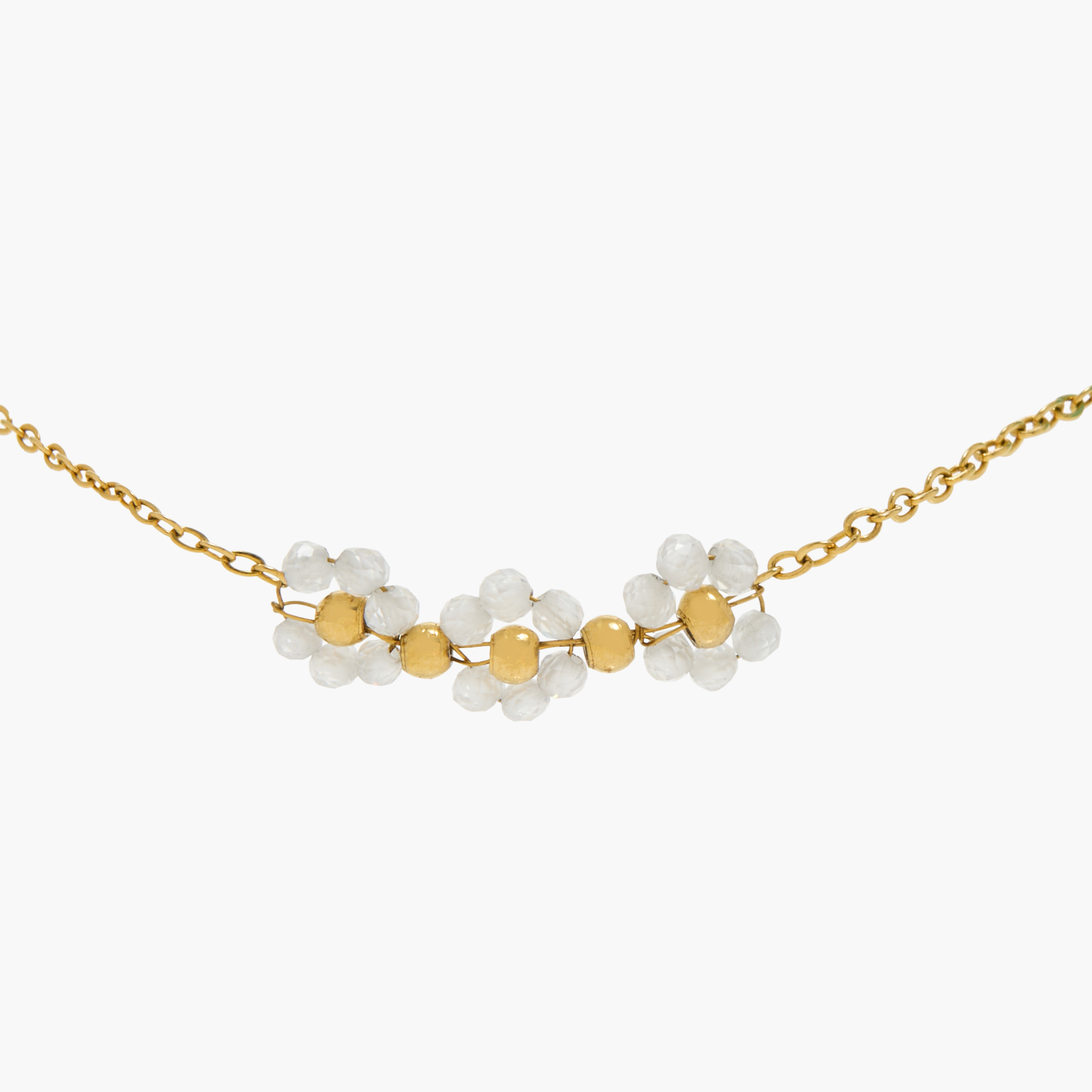 Charmz Floral Beaded Bracelet with Lobster Clasp Closure-girls-accessories-jewellery-image-5
