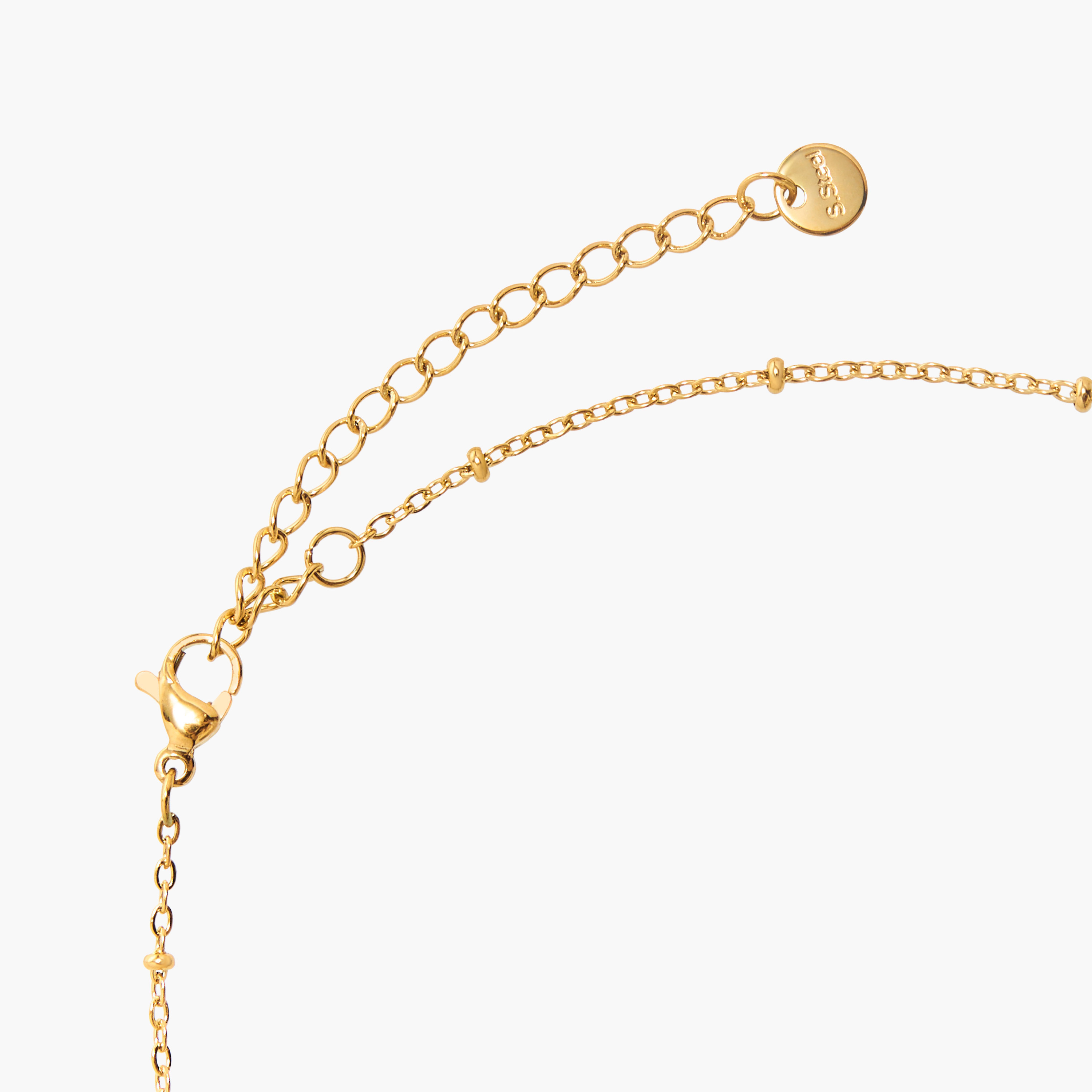 طقم حلق كبس وخاتم وعقد زهري مزين من  تشارمز-girls-accessories-jewellery-image-4