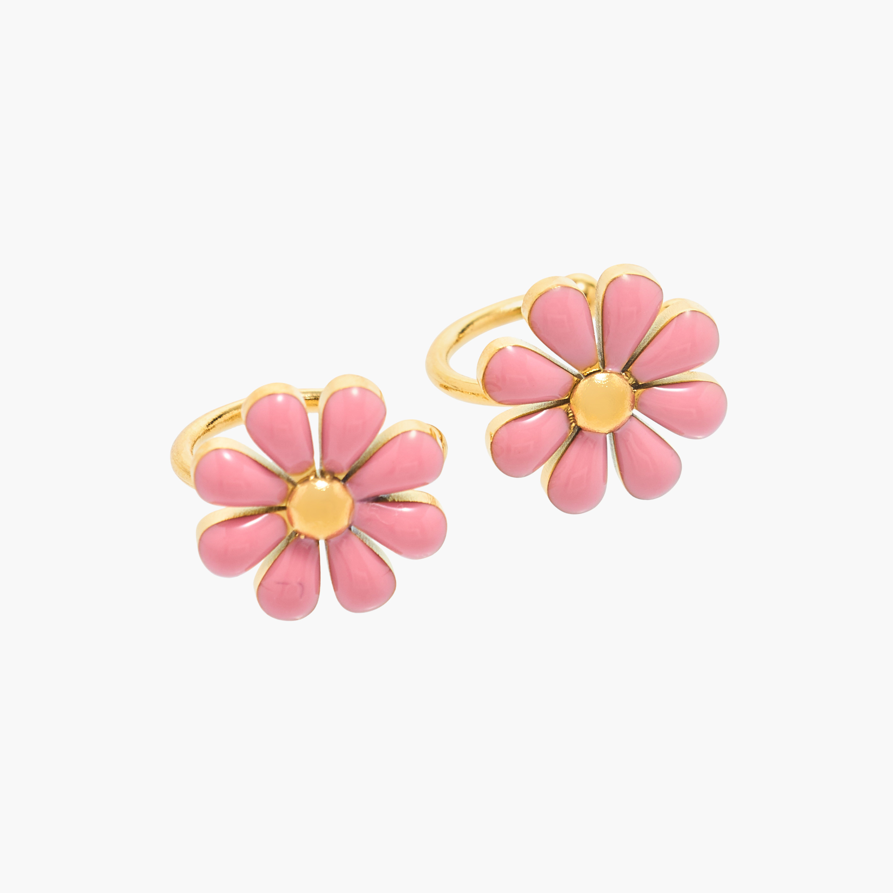 طقم حلق كبس وخاتم وعقد زهري مزين من  تشارمز-girls-accessories-jewellery-image-6