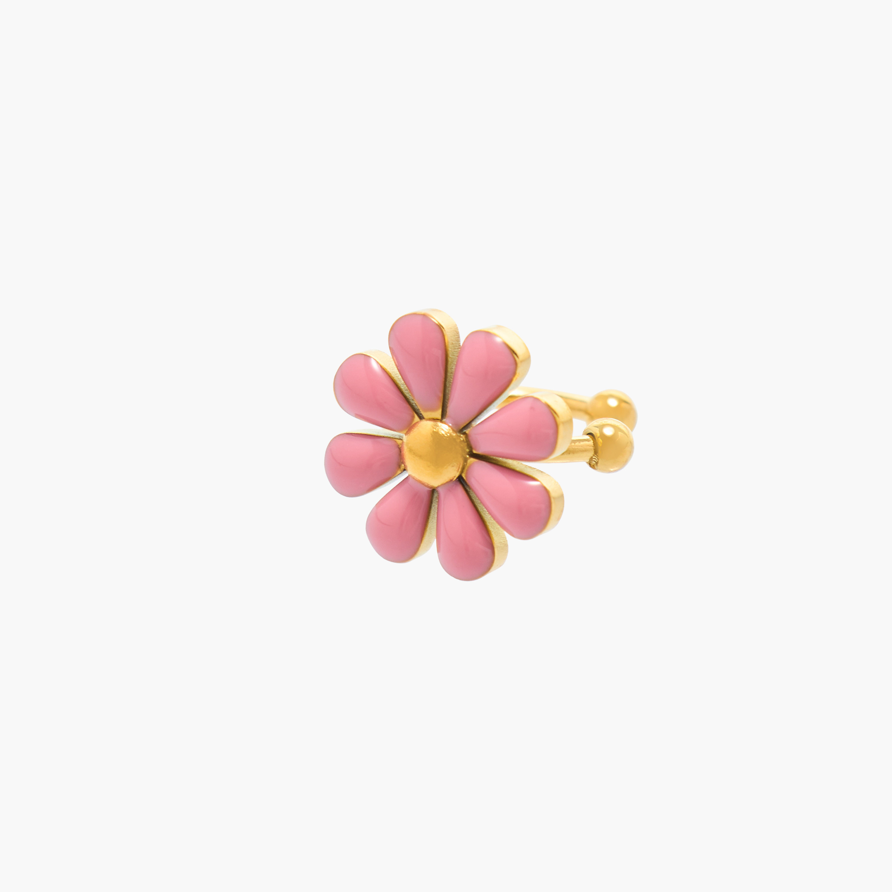 طقم حلق كبس وخاتم وعقد زهري مزين من  تشارمز-girls-accessories-jewellery-image-8