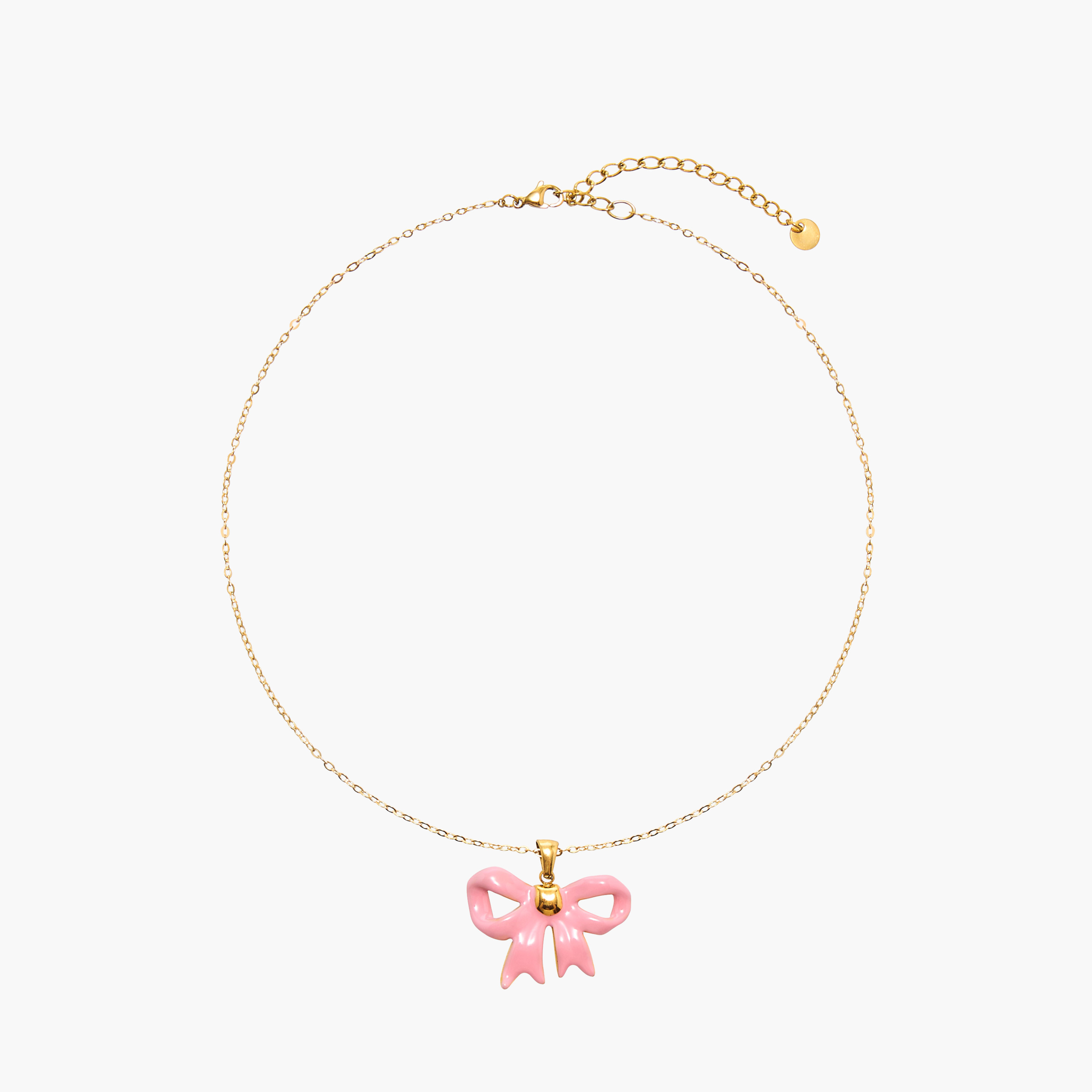 Charmz Bow Pendant Necklace and Earrings Set-girls-accessories-jewellery-image-2