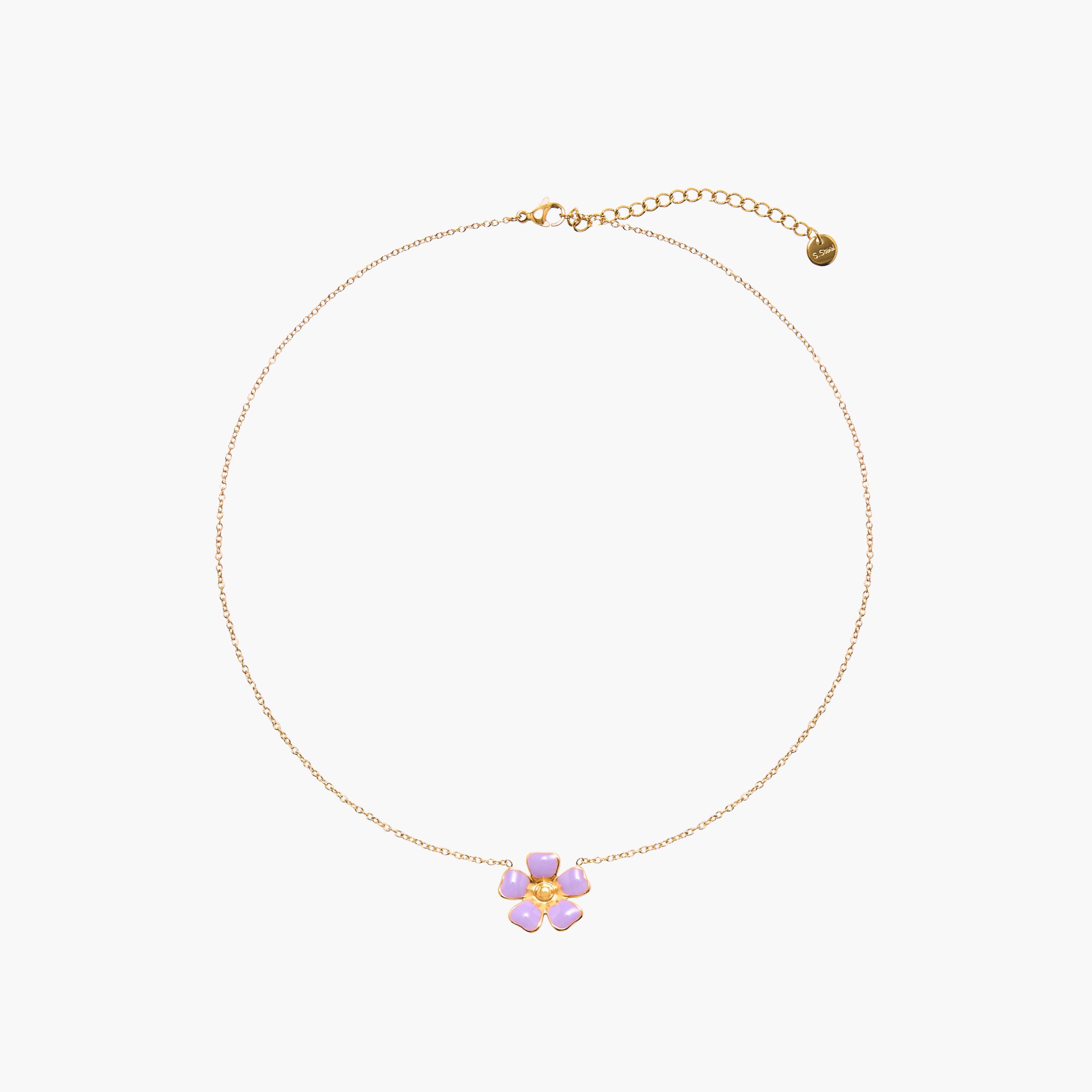 Charmz Flower Pendant Necklace with Earrings and Bracelet-girls-accessories-jewellery-image-2