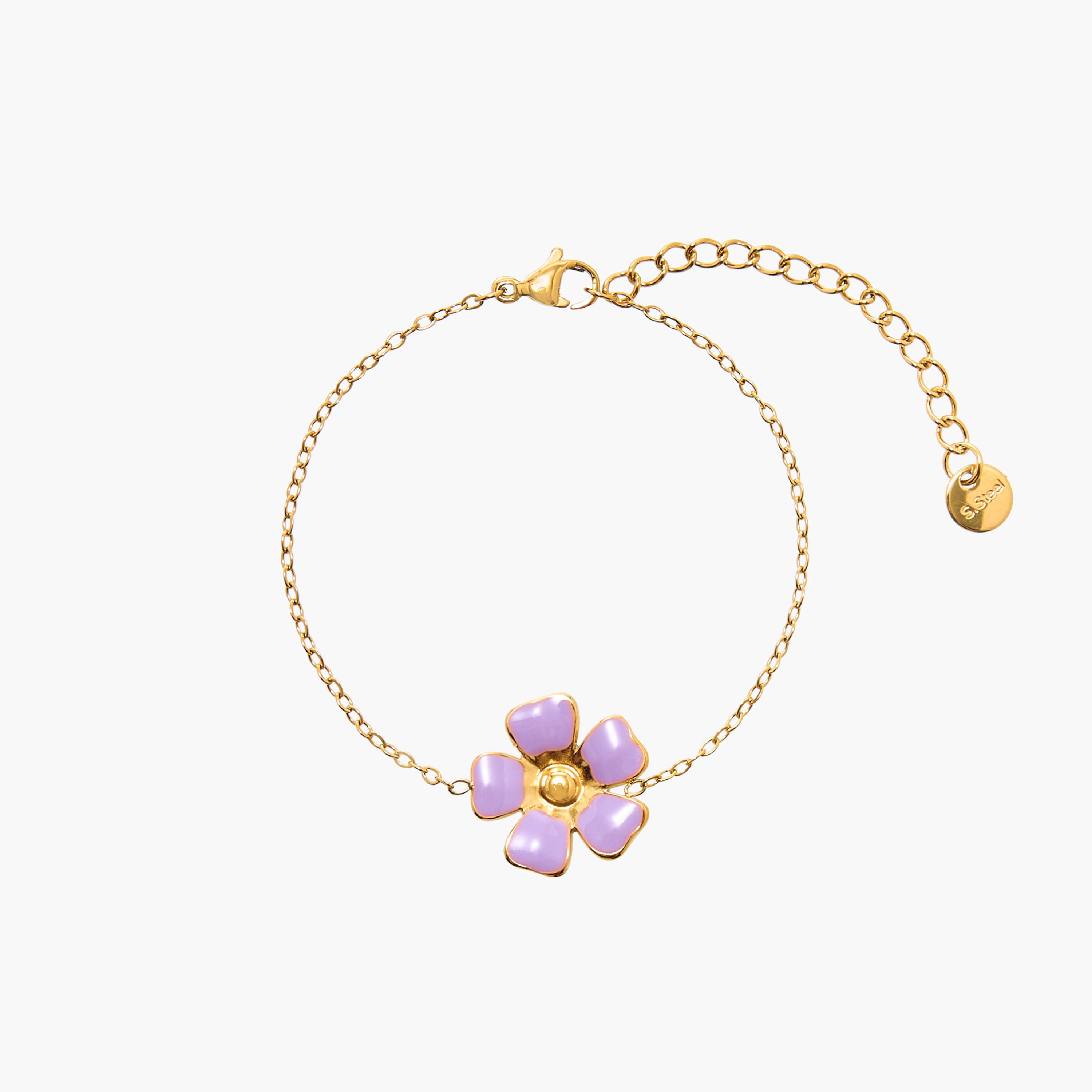 Charmz Flower Pendant Necklace with Earrings and Bracelet-girls-accessories-jewellery-image-3