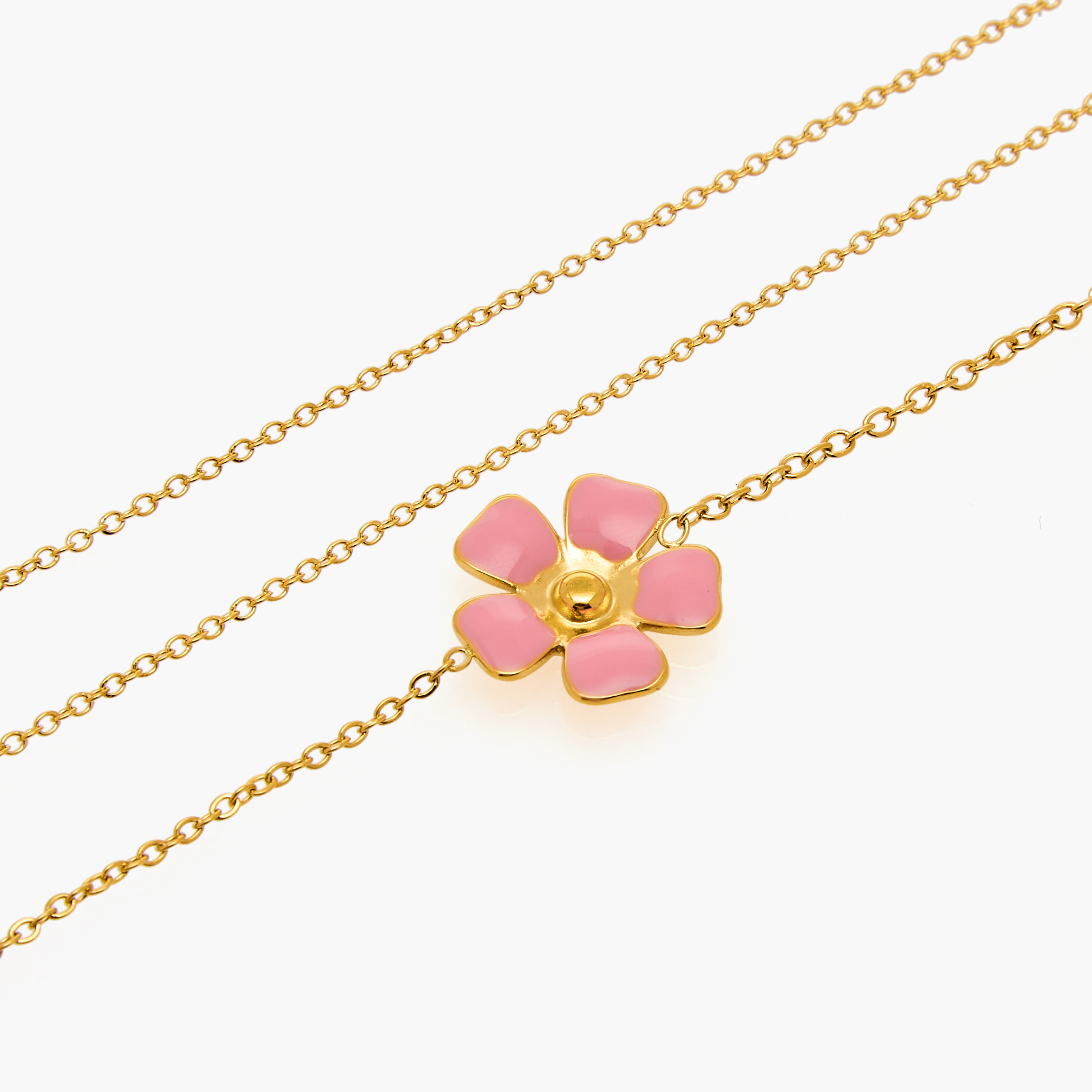Charmz Floral Pendant Necklace and Earrings Set-girls-accessories-jewellery-image-6