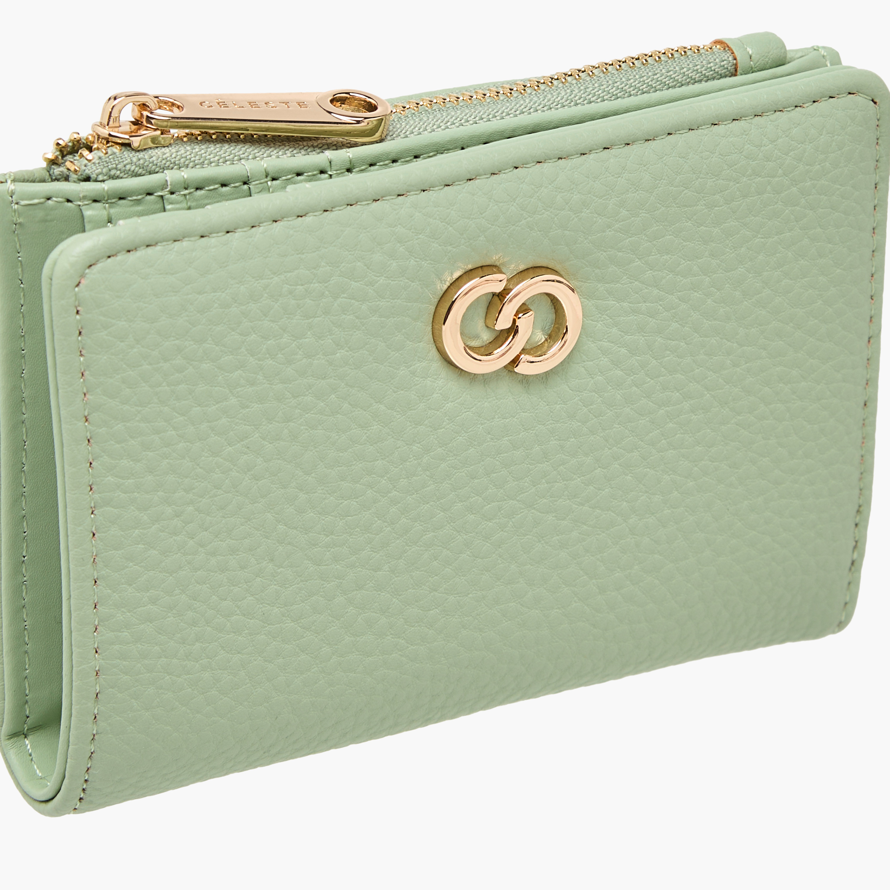 محفظة ثنائية الطي مع سحاب للإغلاق من سيليست-women-bagsandwallets-wallets-image-3