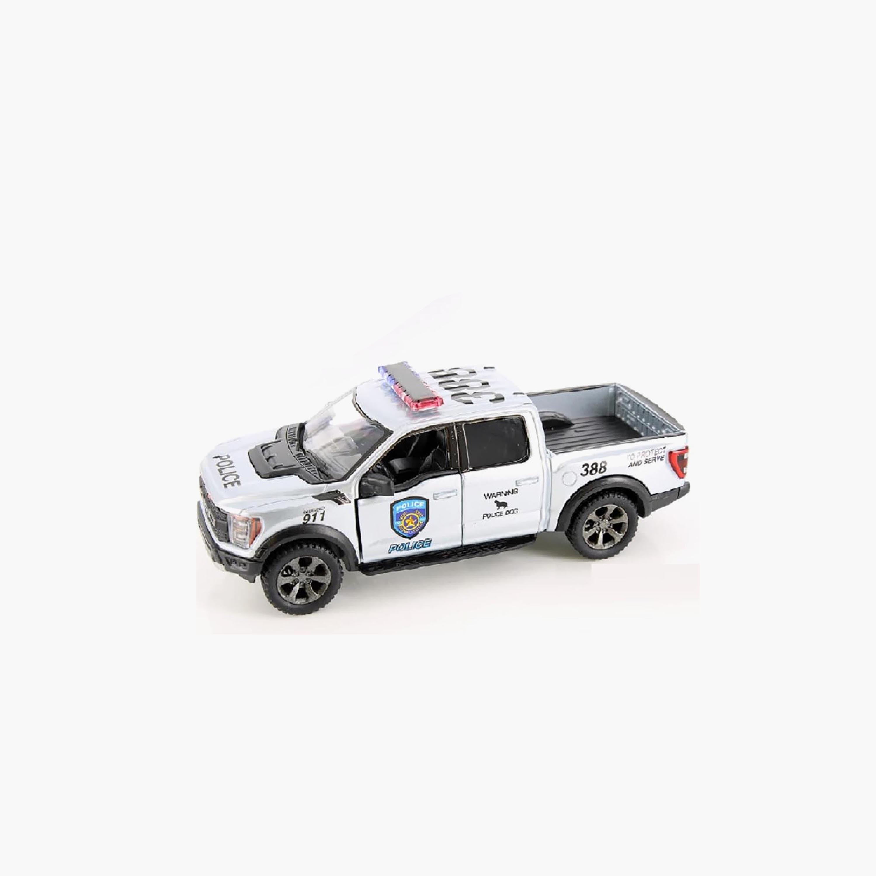 سيارات فورد رابتور إف 150 للطوارئ من كينسمارت - طقم من قطعتين-toys-playvehicles-cars-image-3