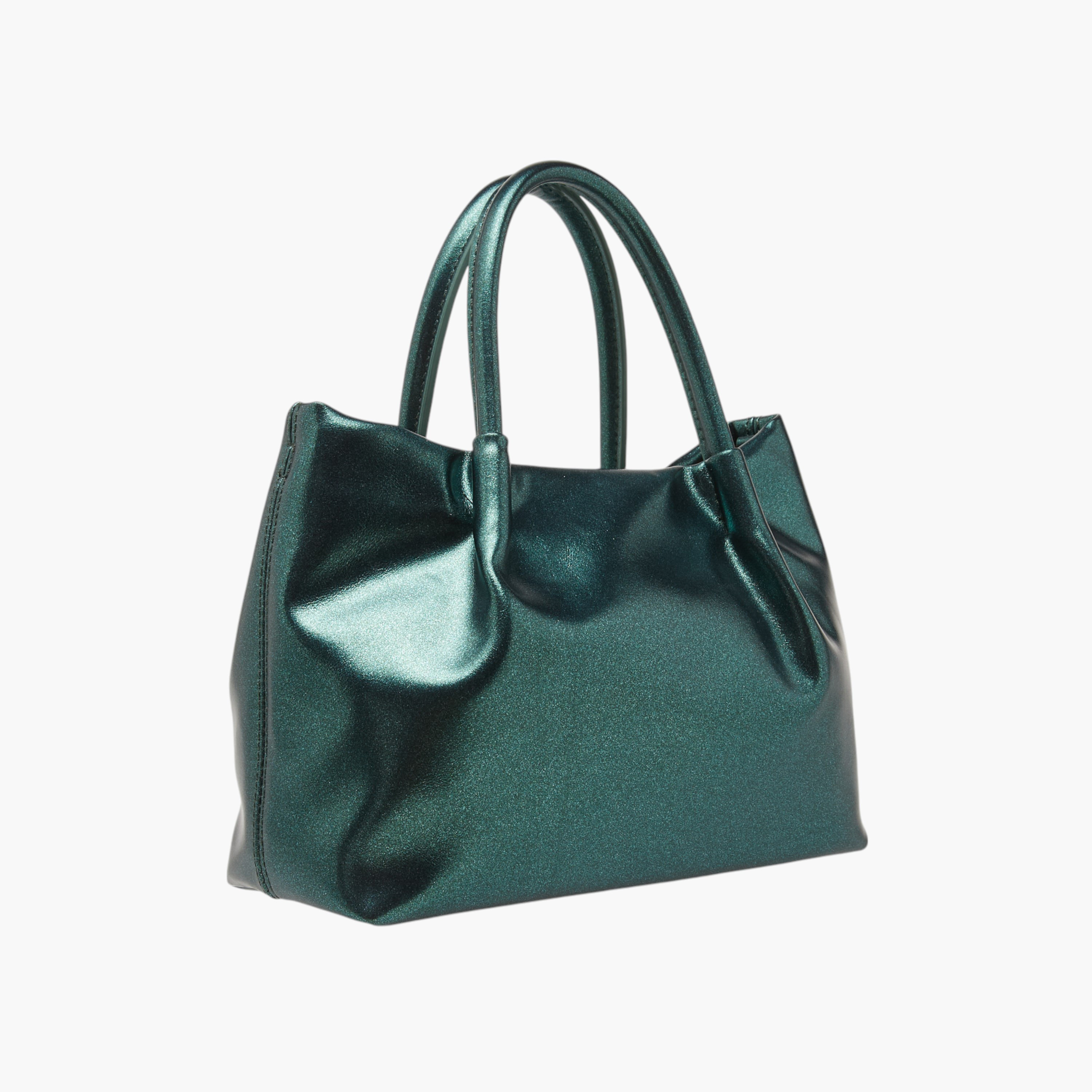 Flora Bella Logo Embossed Tote Bag with Detachable Strap and Snap Button Closure-women-bagsandwallets-handbags-image-3