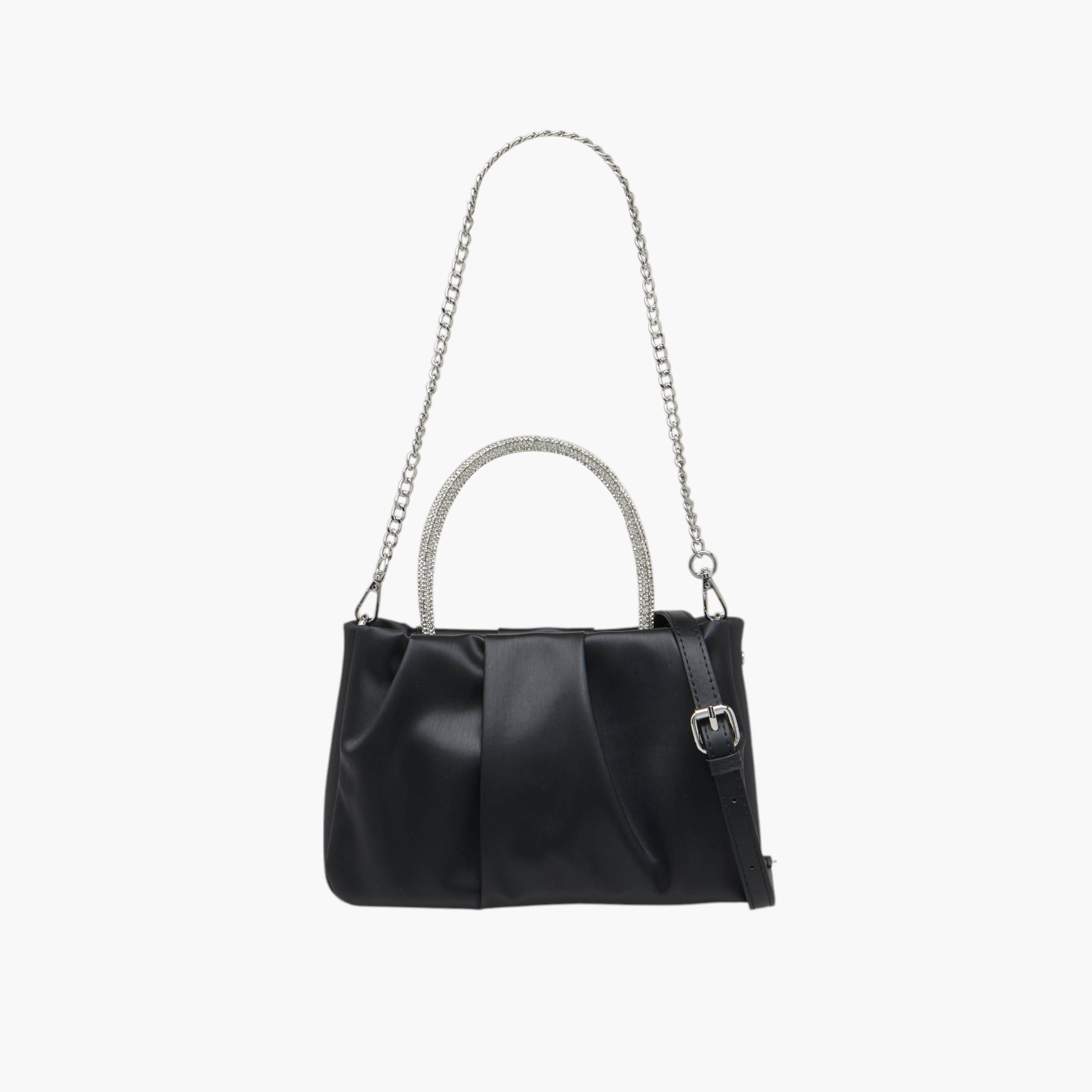 شنطة توتي بمقابض علوية مزينة وتفاصيل شعار من فلورا بيلا-women-bagsandwallets-handbags-image-1