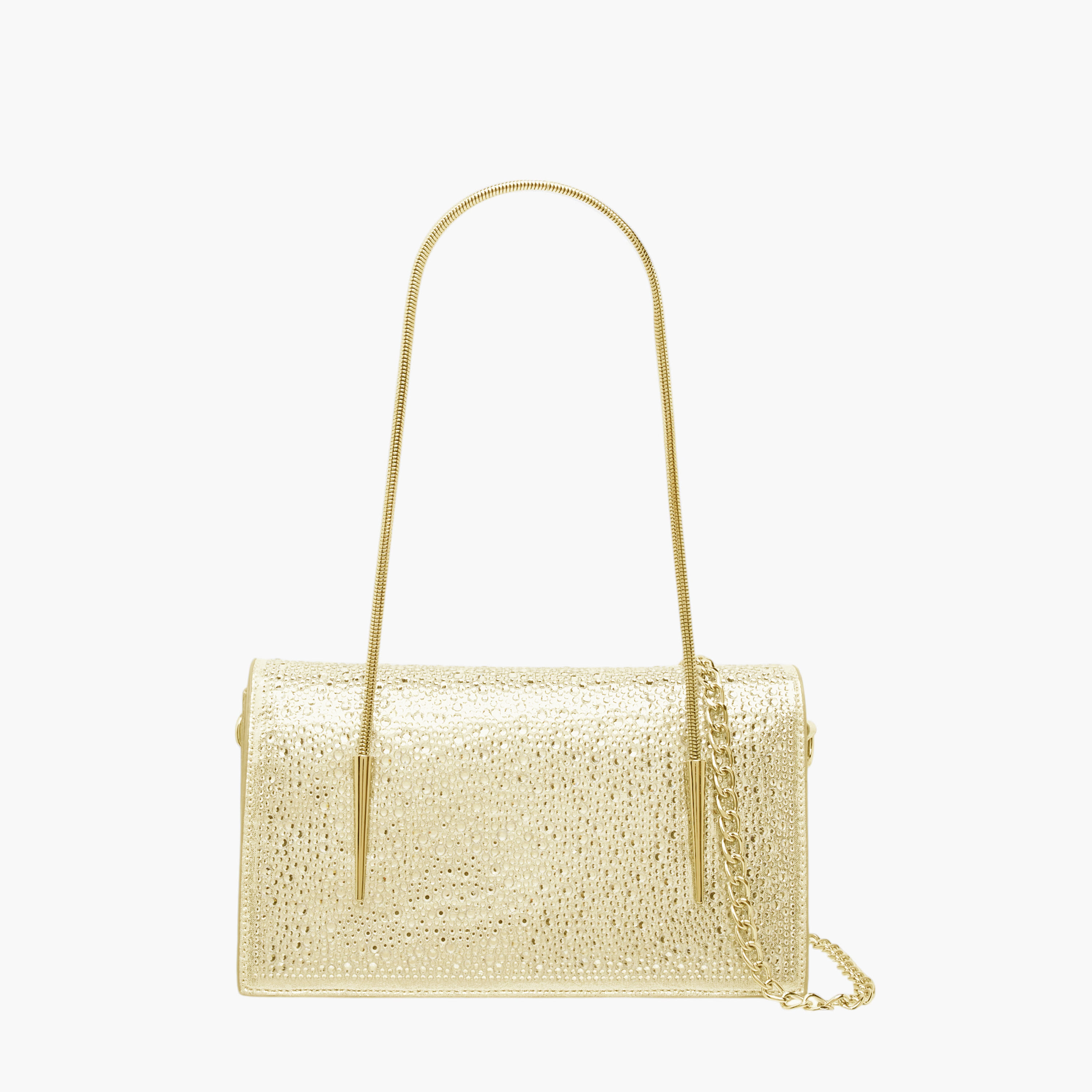 شنطة كتف مزينة بحزام سلسلة وزر إغلاق مغناطيسي من فلورا بيلا-women-bagsandwallets-handbags-image-1