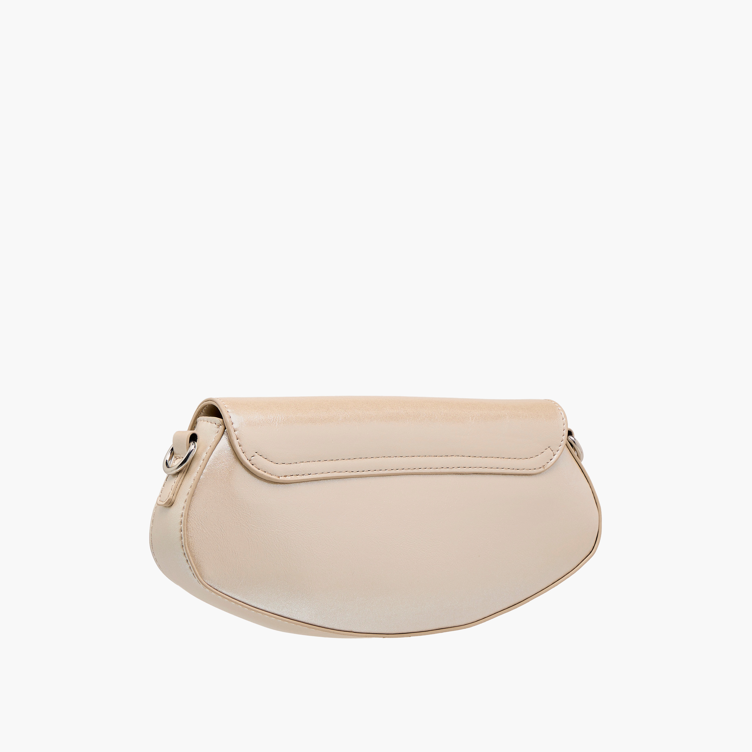 شنطة كتف سادة بحزام قابل للفضل وطيّة إغلاق من فلورا بيلا-women-bagsandwallets-handbags-image-4