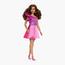 Barbie Fashionistas Doll #225, Curvy Body, Brown Hair, Pink Sparkly Dress, 65th Anniversary Toy-toys-dollsandplaysets-dolls-image-1