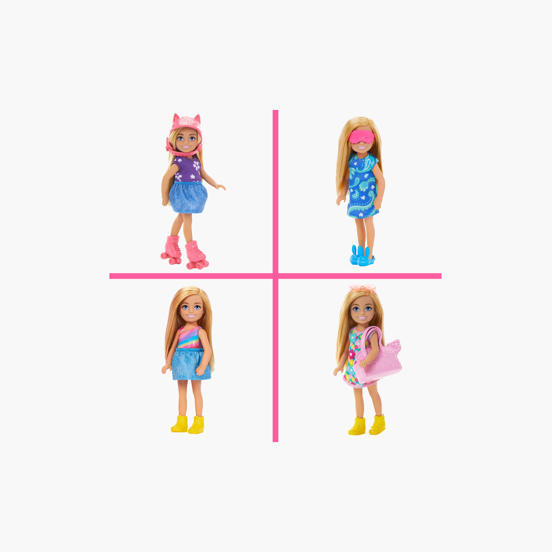Barbie Chelsea Doll & Closet Toy Playset with 15 Pieces, Foldable Set for On-The-Go Play & Storage-toys-dollsandplaysets-dollplaysets-image-3