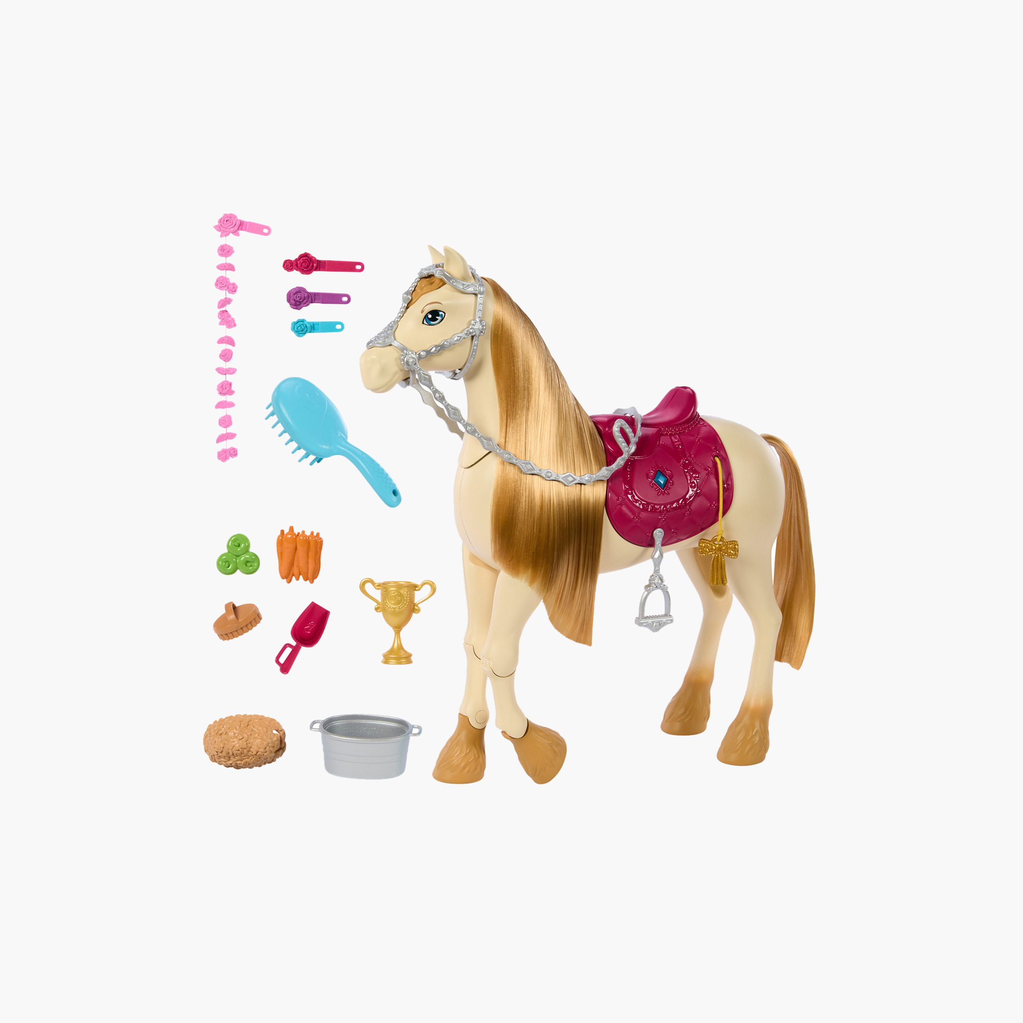 Barbie Horse with Sounds, Music & Accessories, Inspired by Barbie The Great Horse Chase, Toy Moves-toys-dollsandplaysets-dollplaysets-image-1