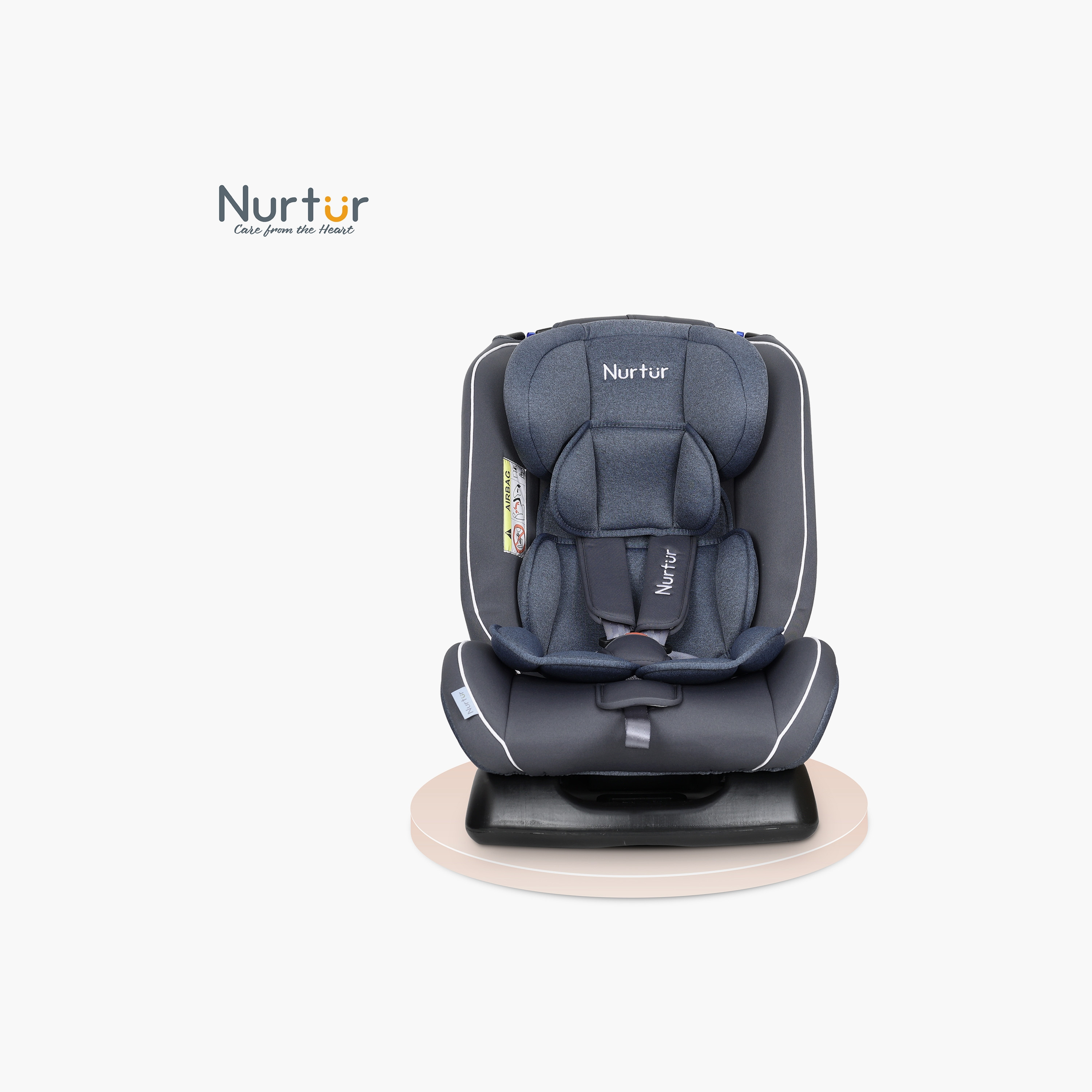 Nurtur Otto Toddler Car Seat with 5-Point Safety Harness, Rear Facing and Seat Belt System-baby-gear-carseats-image-3