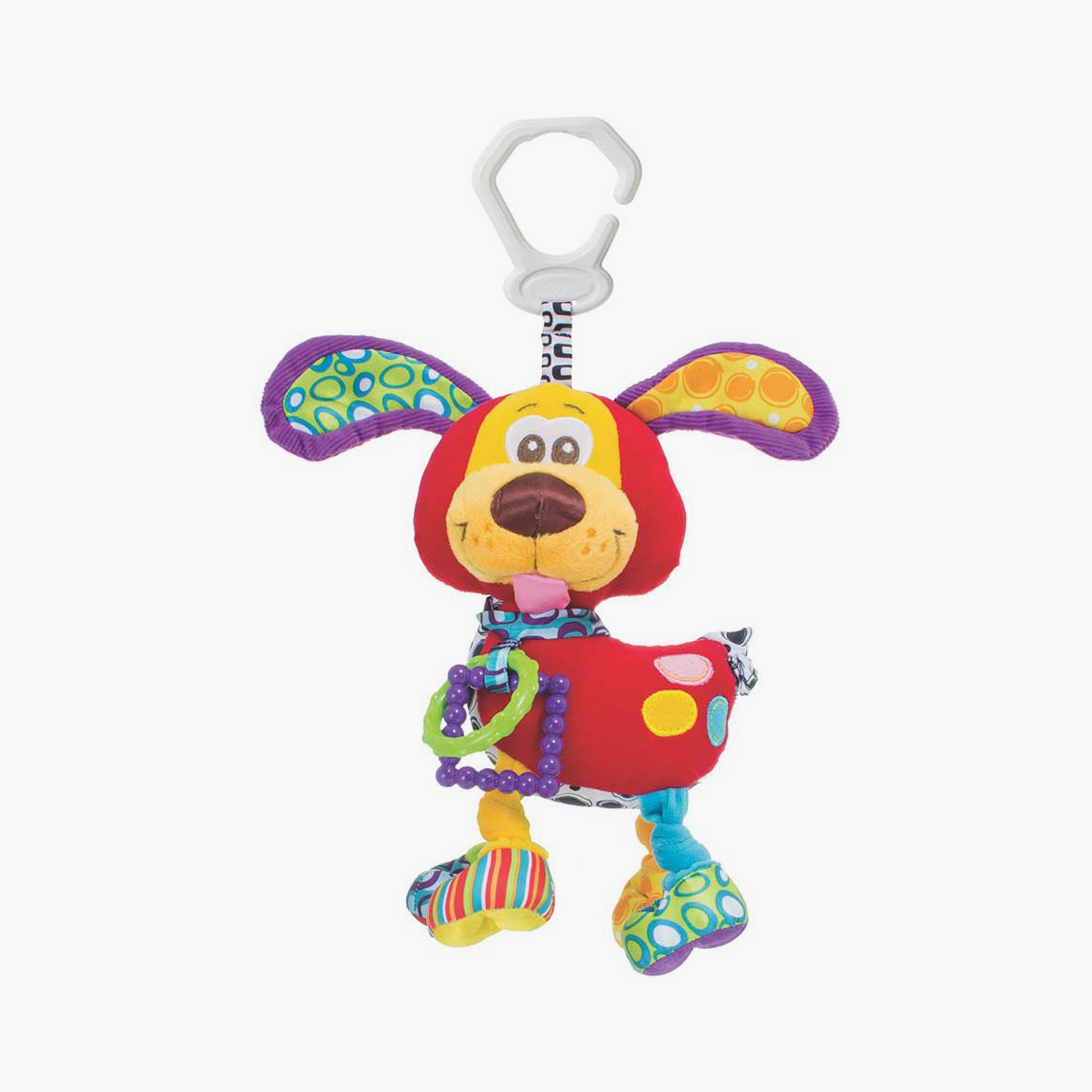 Playgro Activity Friend Pookie Puppy Pram Toy - 0 Months+-toys-babyandtoddlertoys-strollertoys-image-1