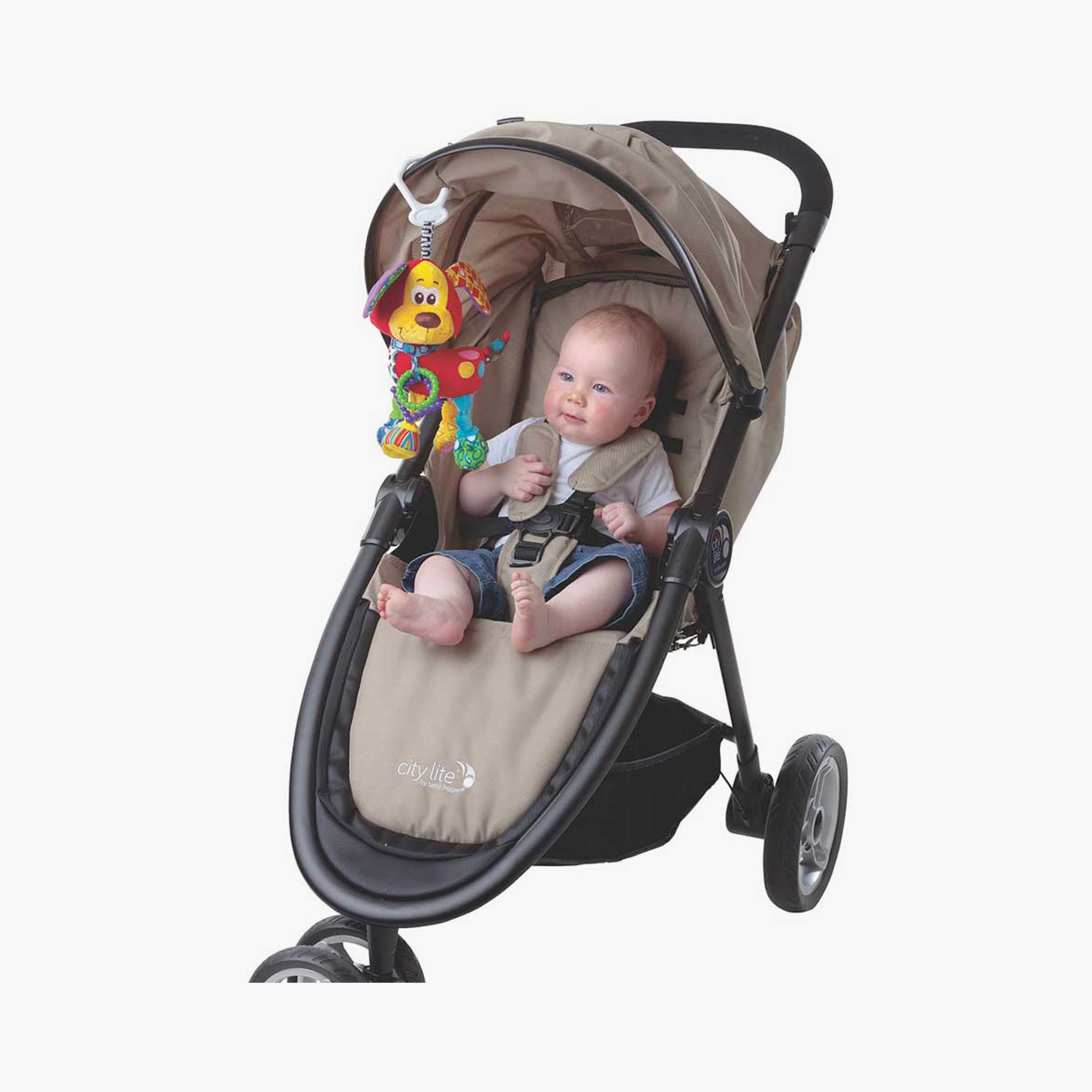 Playgro Activity Friend Pookie Puppy Pram Toy - 0 Months+-toys-babyandtoddlertoys-strollertoys-image-6