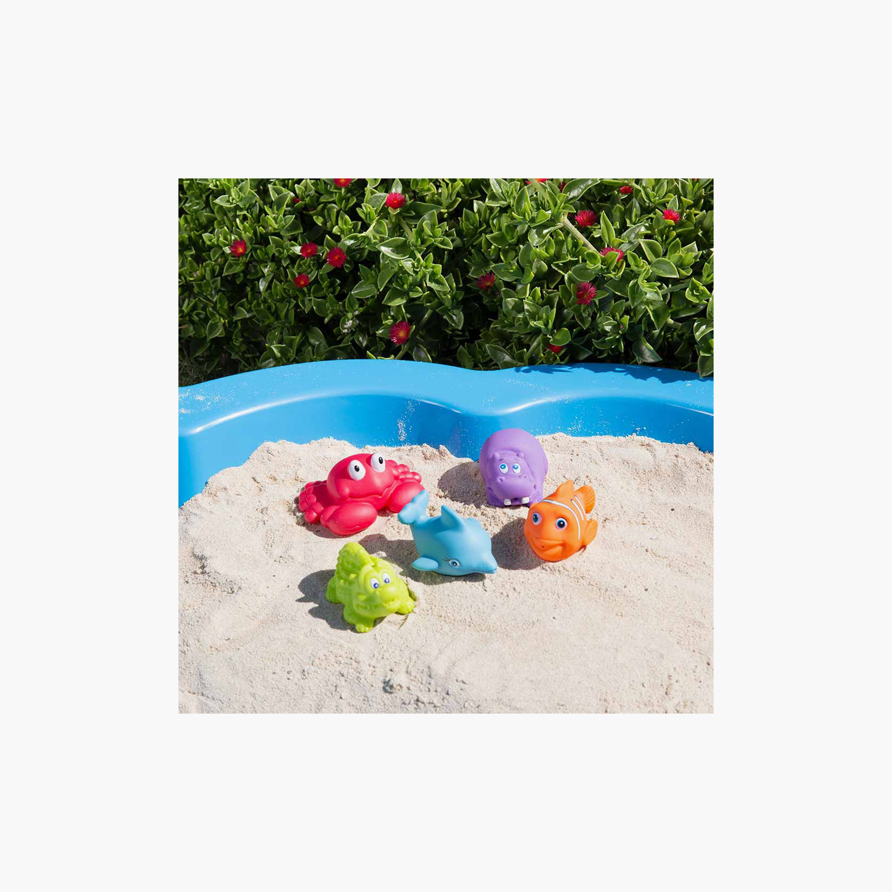 Playgro 5-Piece Under The Sea Squirtees Soft & Colourful Creatures Bath Toys - 6 Months+-toys-babyandtoddlertoys-bathtoys-image-7