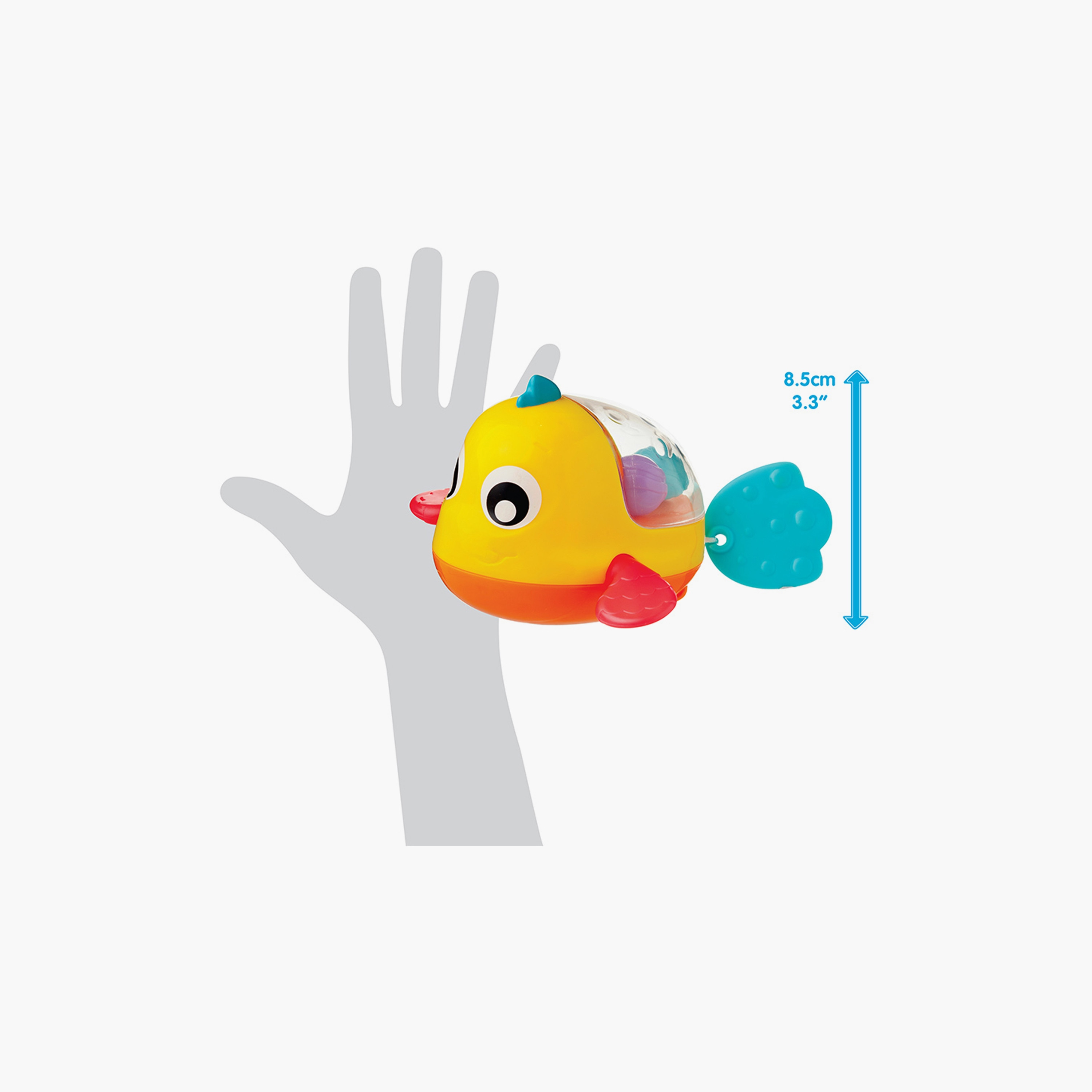 Playgro Paddling Bath Fish Wind Up Toy - 6 Months+-toys-babyandtoddlertoys-bathtoys-image-3