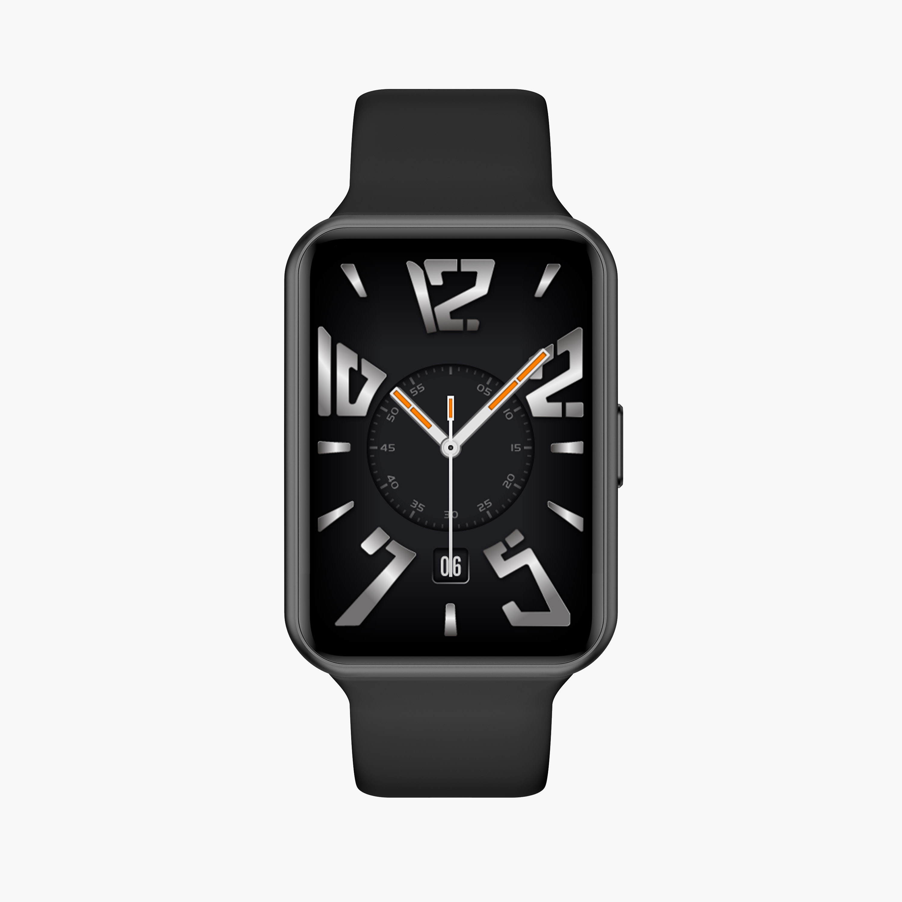 Kenneth Scott Unisex 36 MM Multi Colour Smart Watch with Silicone Strap-men-watchesandjewellery-watches-image-1
