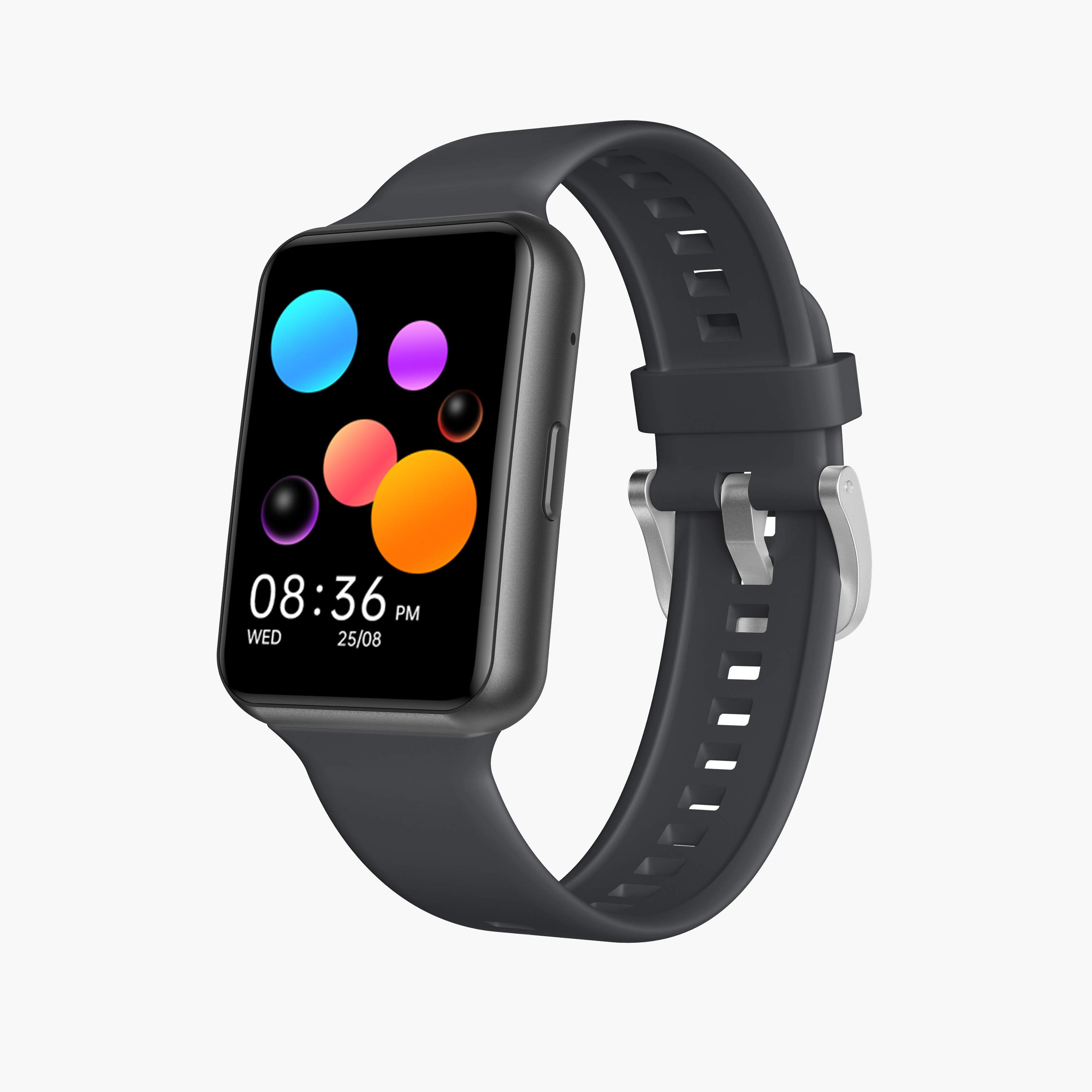 Kenneth Scott Unisex 36 MM Multi Colour Smart Watch with Silicone Strap-men-watchesandjewellery-watches-image-2