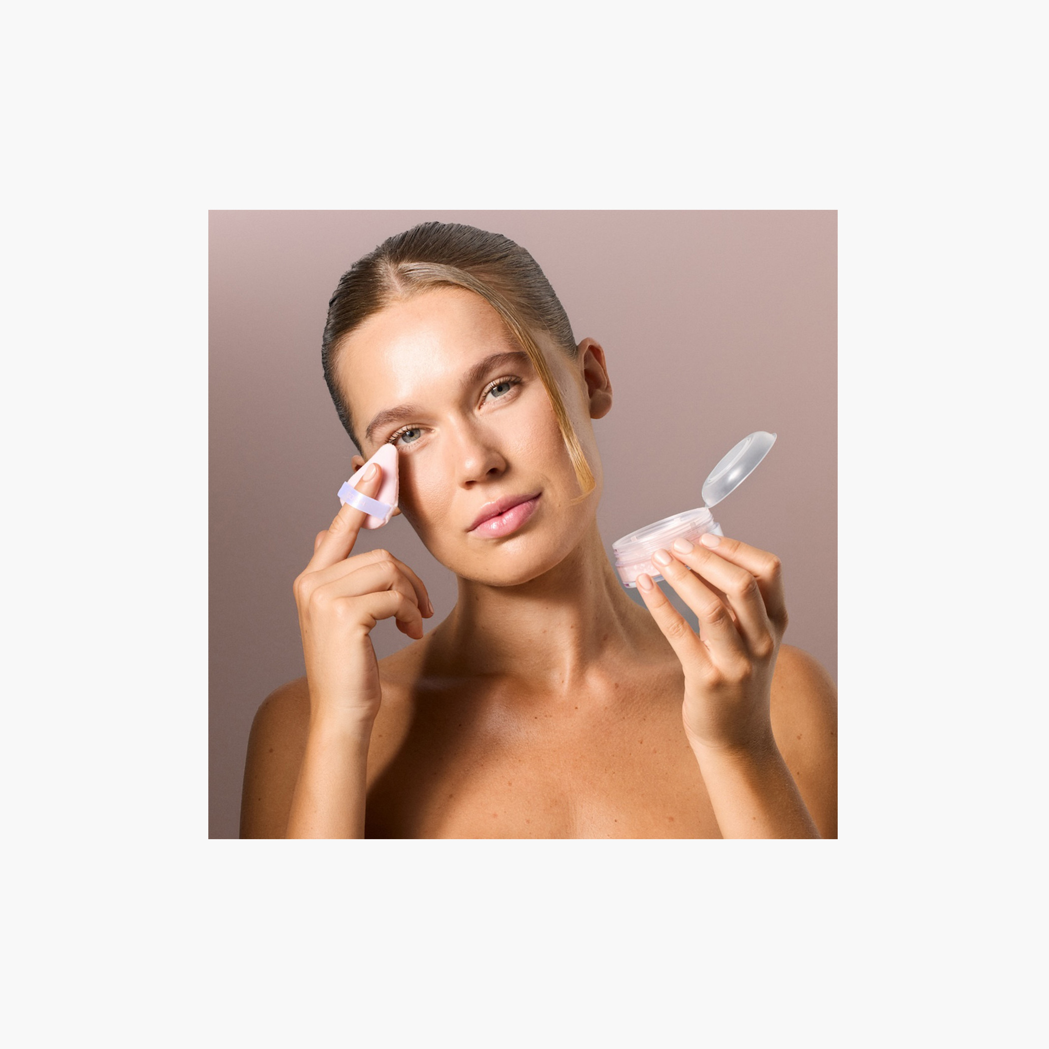 بودرة بيك إن سيت من جوش - 15 جرام-beautyandpersonalcare-makeup-face-facepowders-image-3