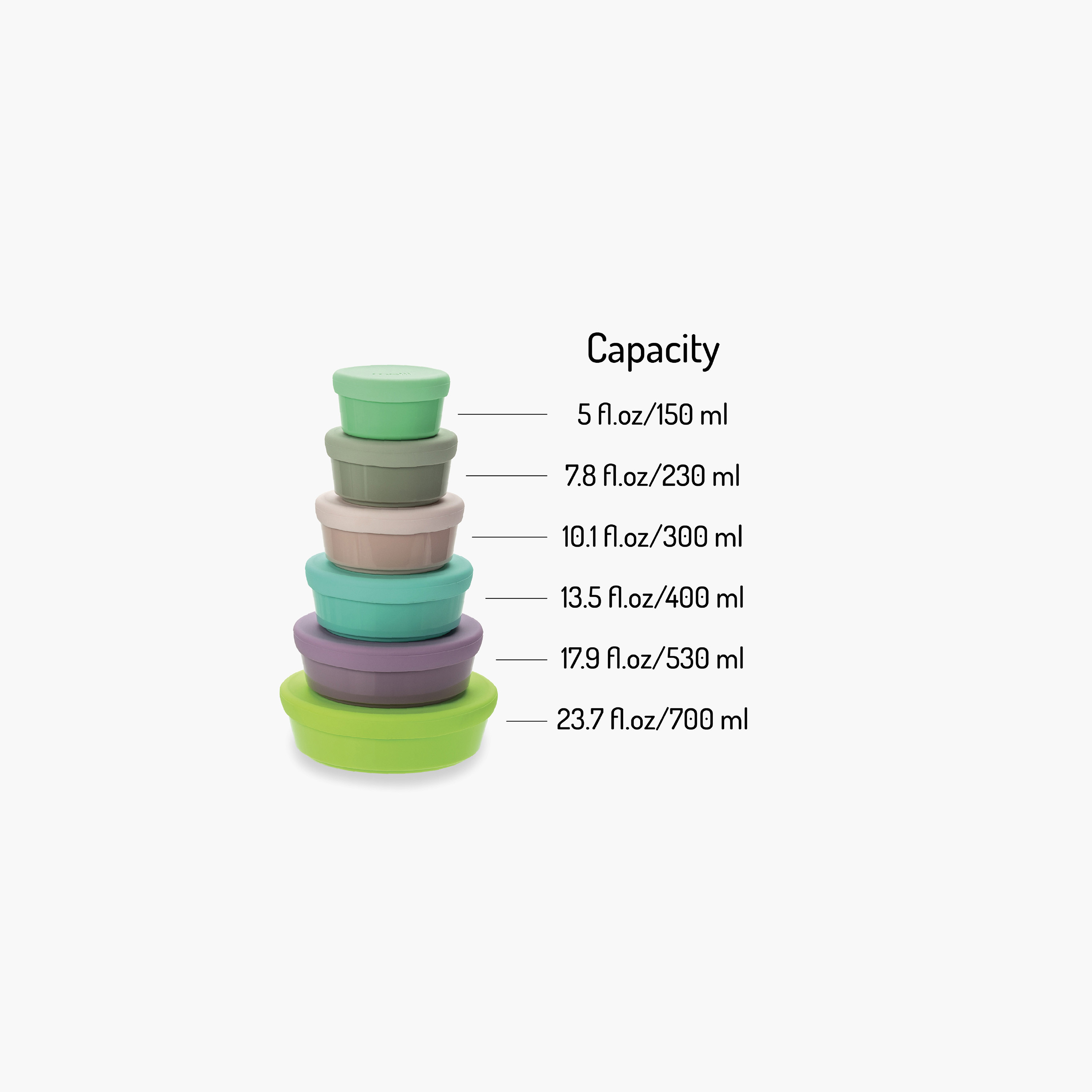 طقم وجبات مع أغطية قابل للتكديس من ميلي-baby-feeding-mealtimeessentials-image-5