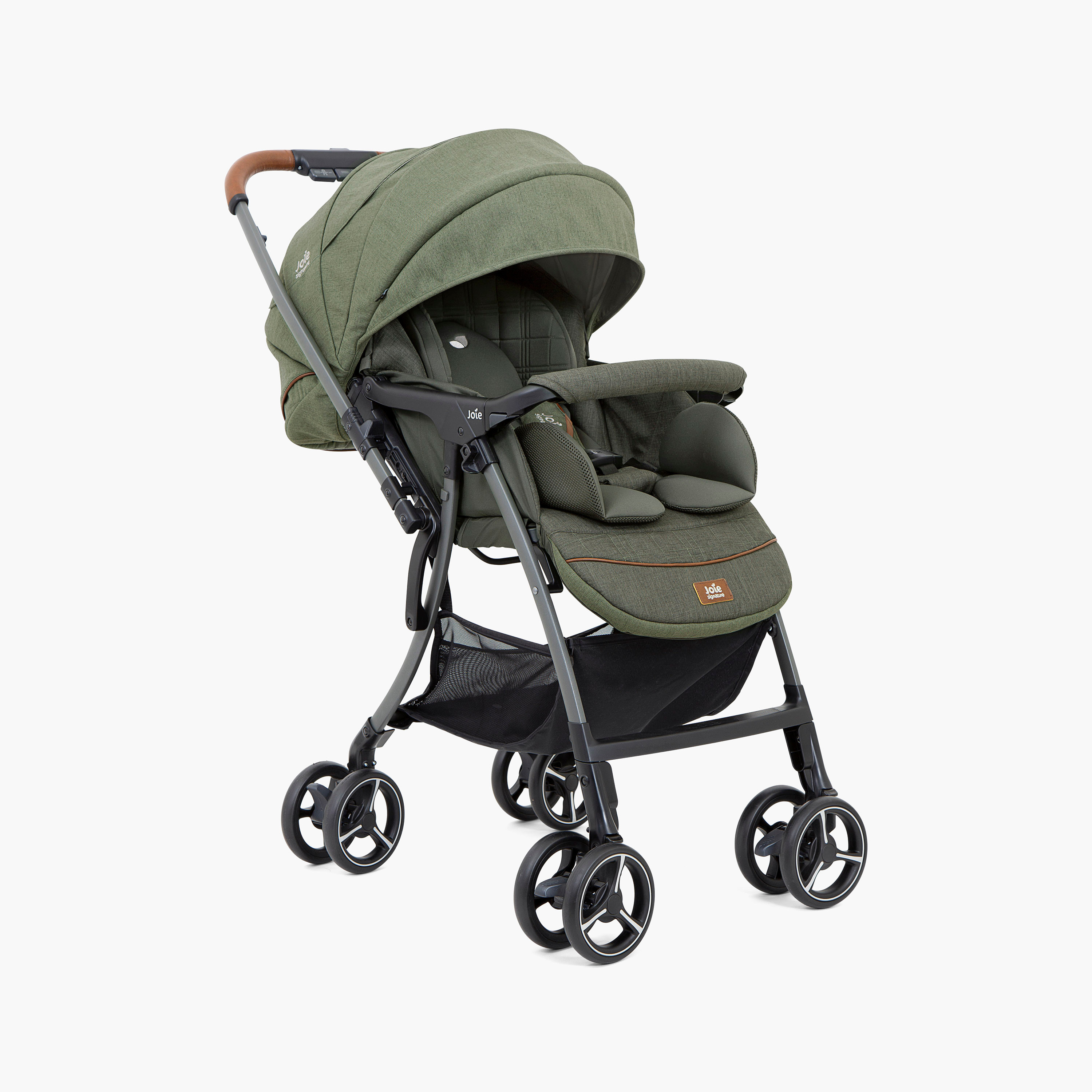 Joie SMA Baggi 4WD Drift Stroller - Pine-baby-gear-strollersandprams-strollers-image-1