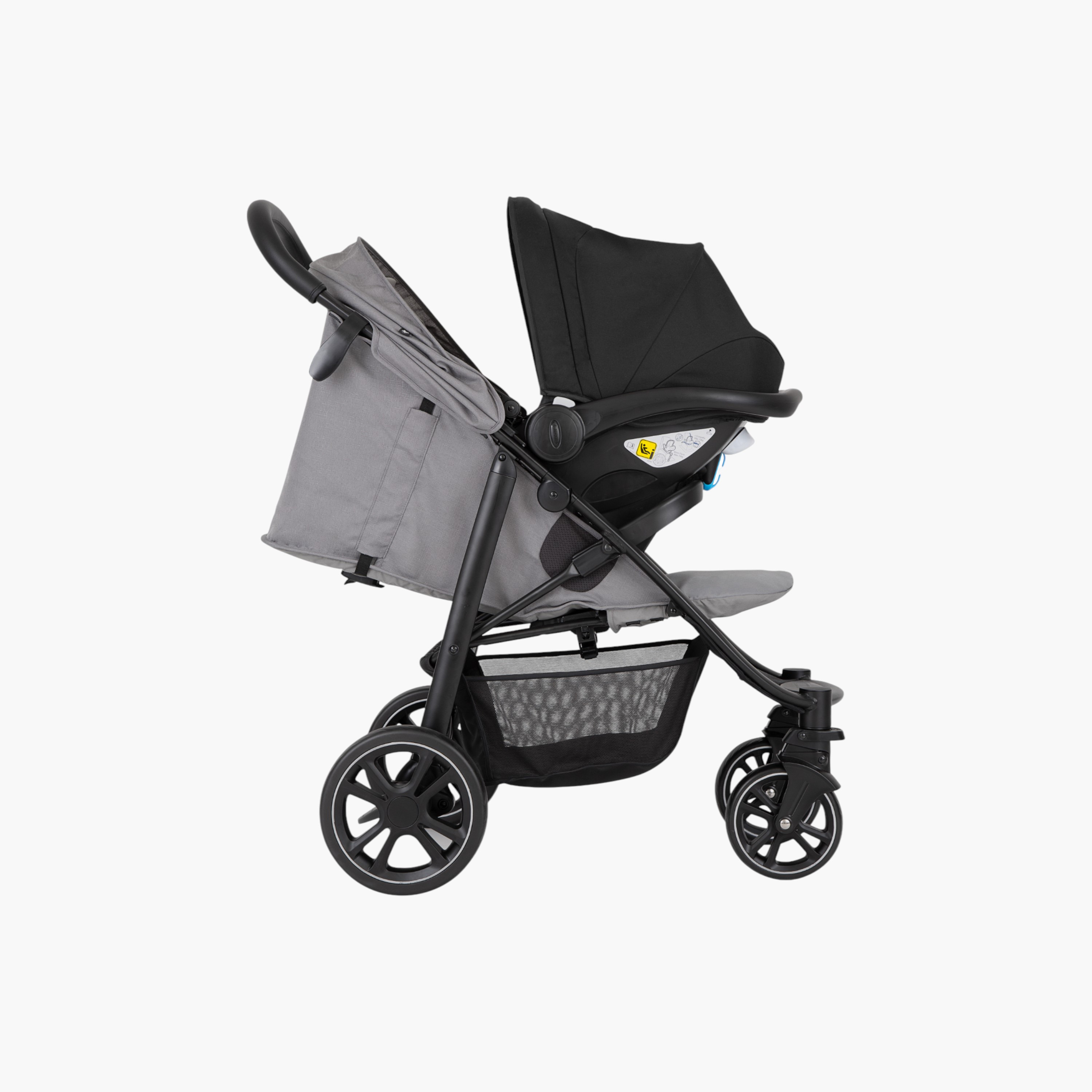 Graco EeZeFold Stroller with Push Button Folding System, Wheel Lock and Basket-baby-gear-strollersandprams-strollers-image-2