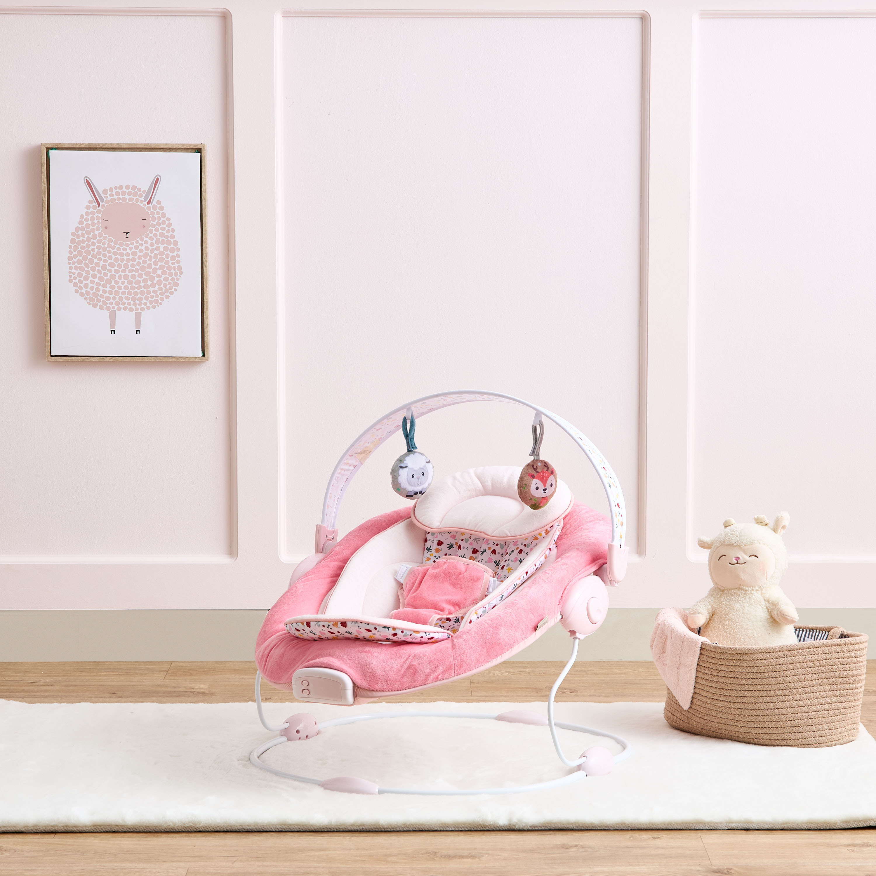 Juniors Apricot Bouncer-baby-infantactivity-bouncers-image-1