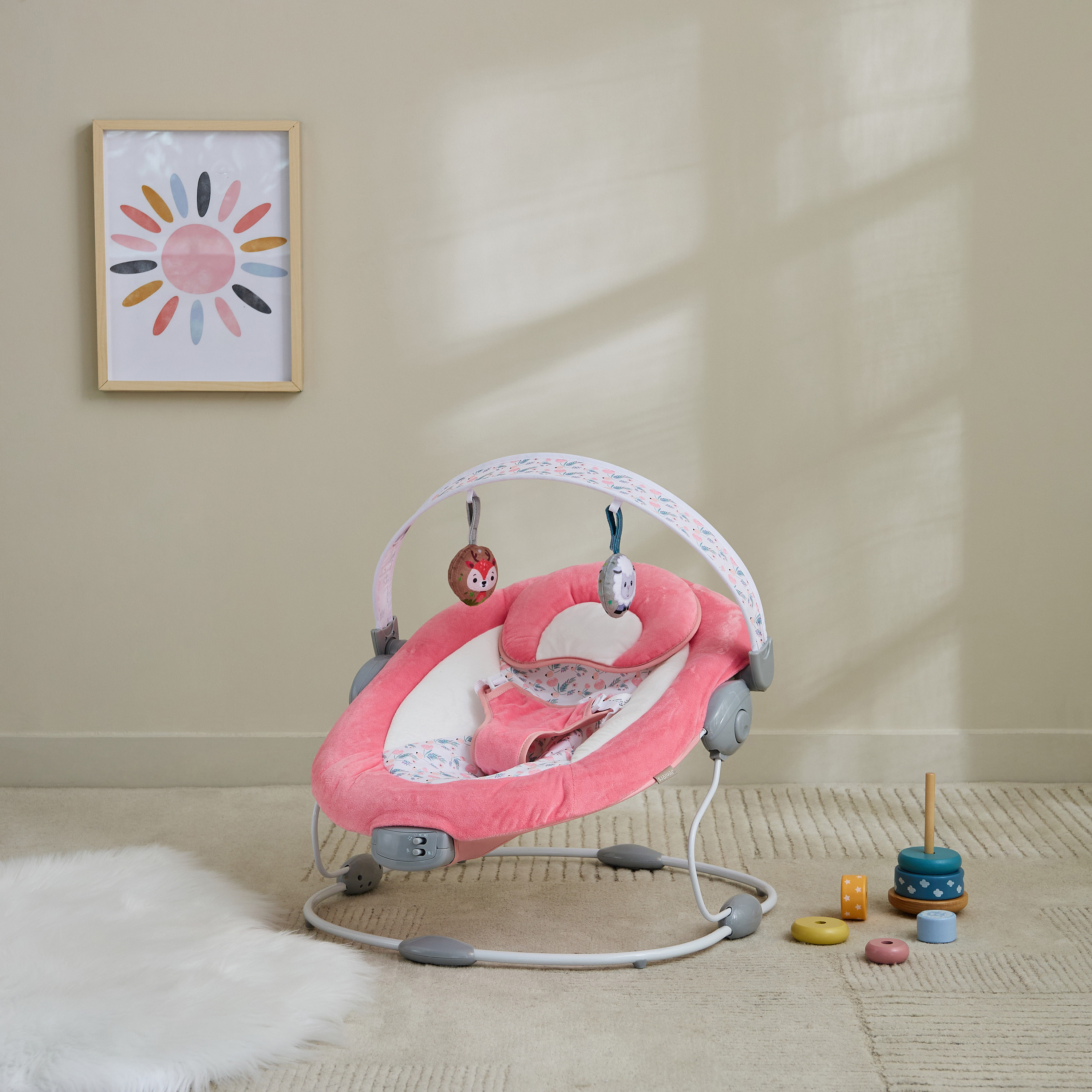 Juniors Apricose Bouncer-baby-infantactivity-bouncers-image-1