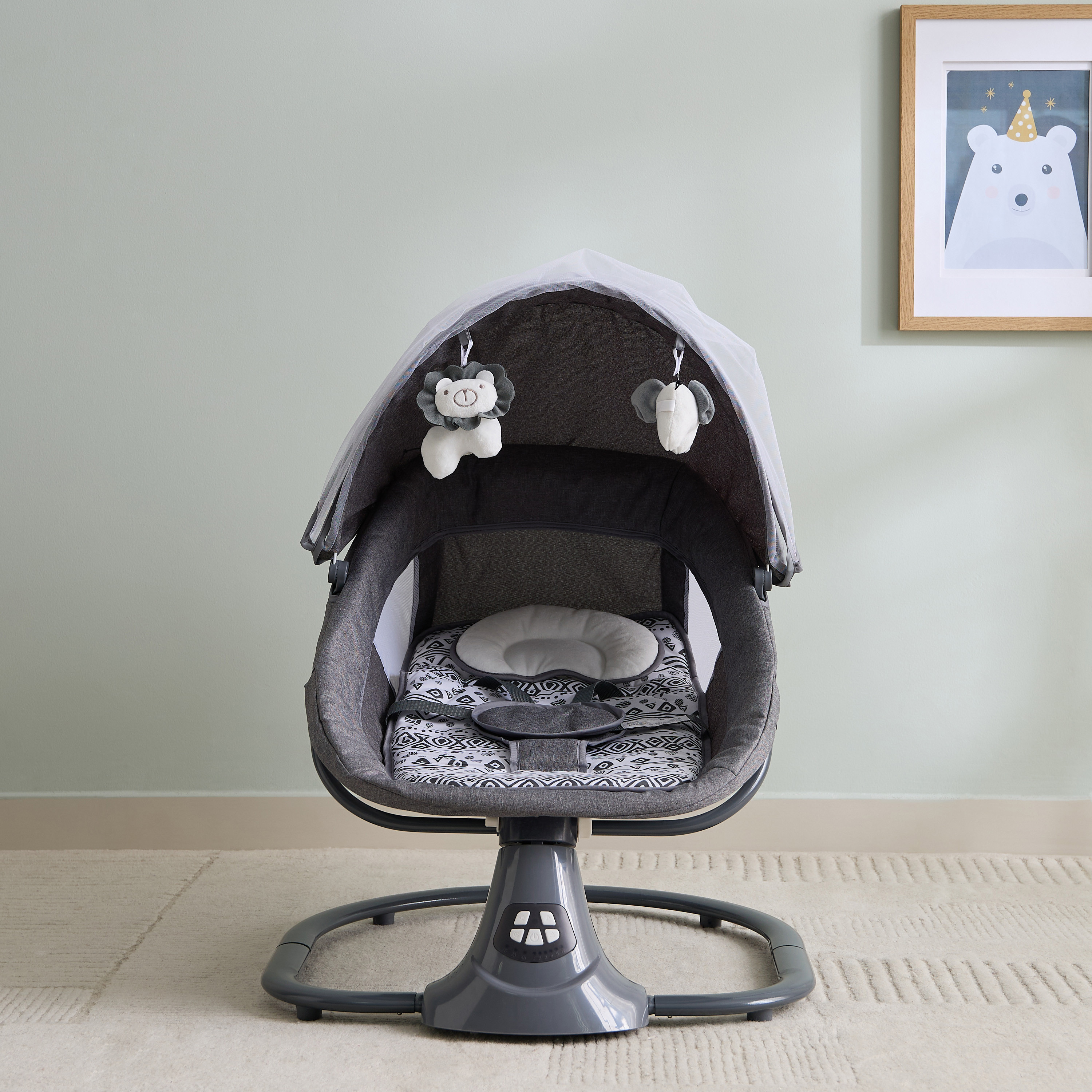 أرجوحة هازل سواي من جيجلز-baby-infantactivity-swings-image-2
