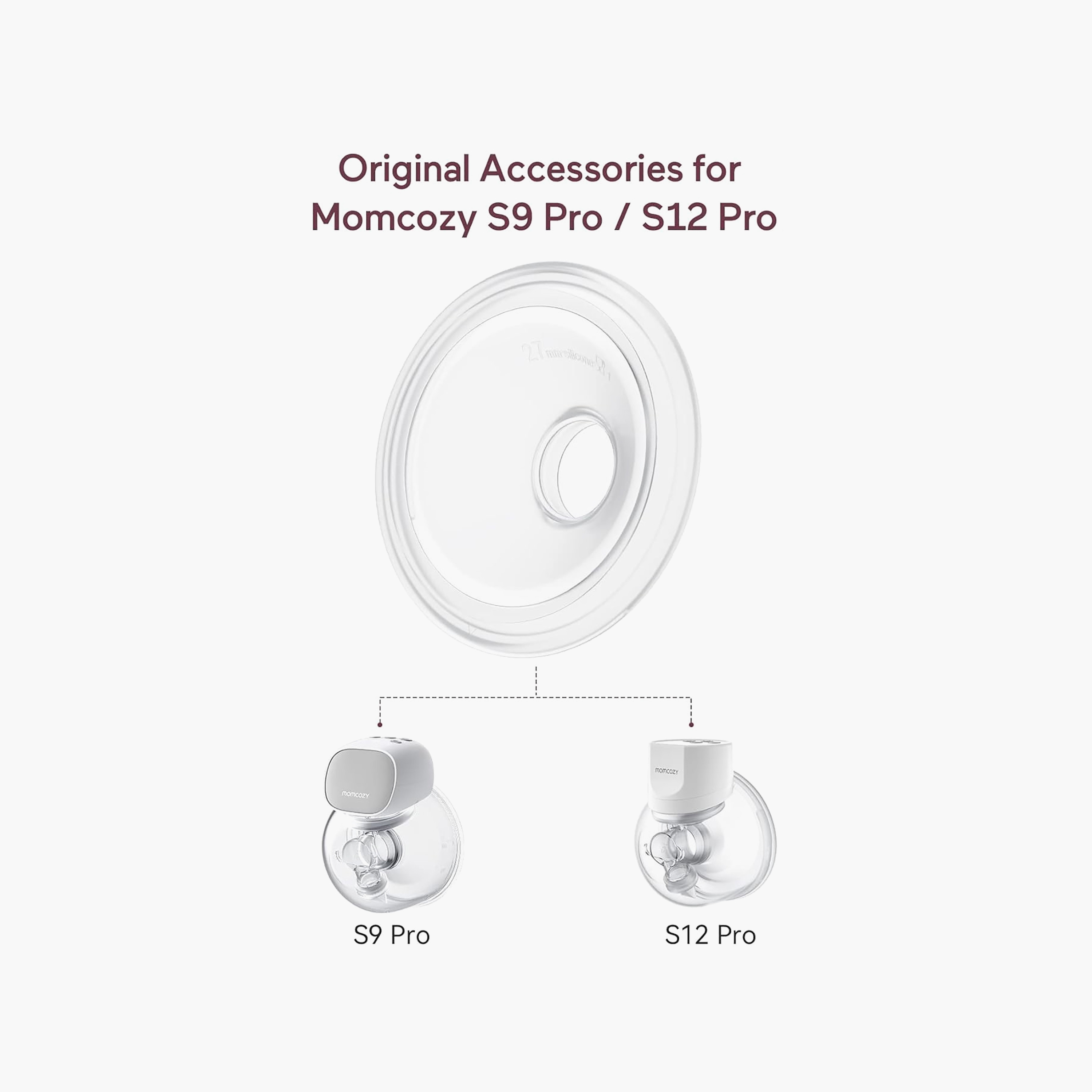 Momcozy Double Layer Flange Wearable Pump - Pro - 27 mm-baby-feeding-breastfeedingandcare-image-3