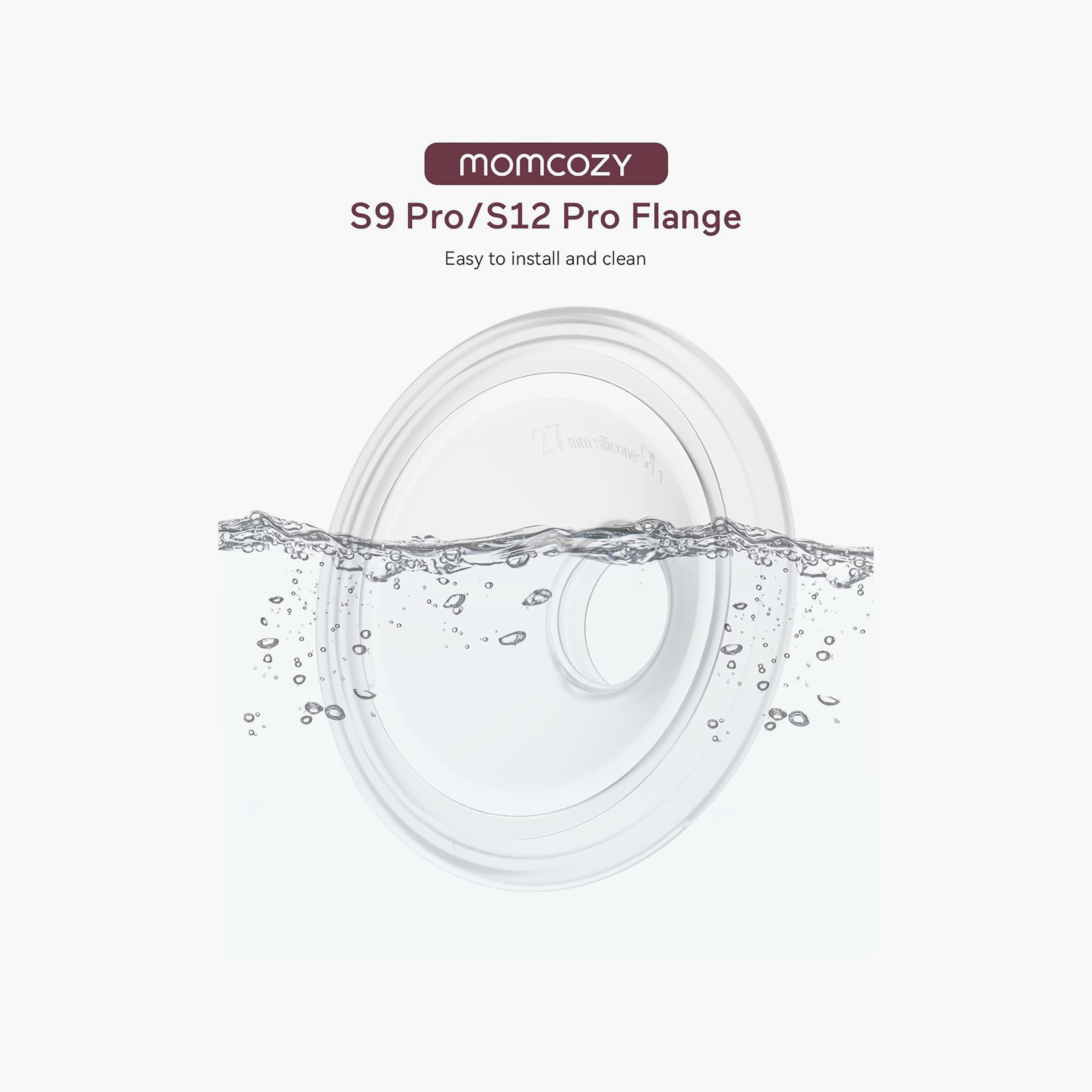 Momcozy Double Layer Flange Wearable Pump - Pro - 27 mm-baby-feeding-breastfeedingandcare-image-4