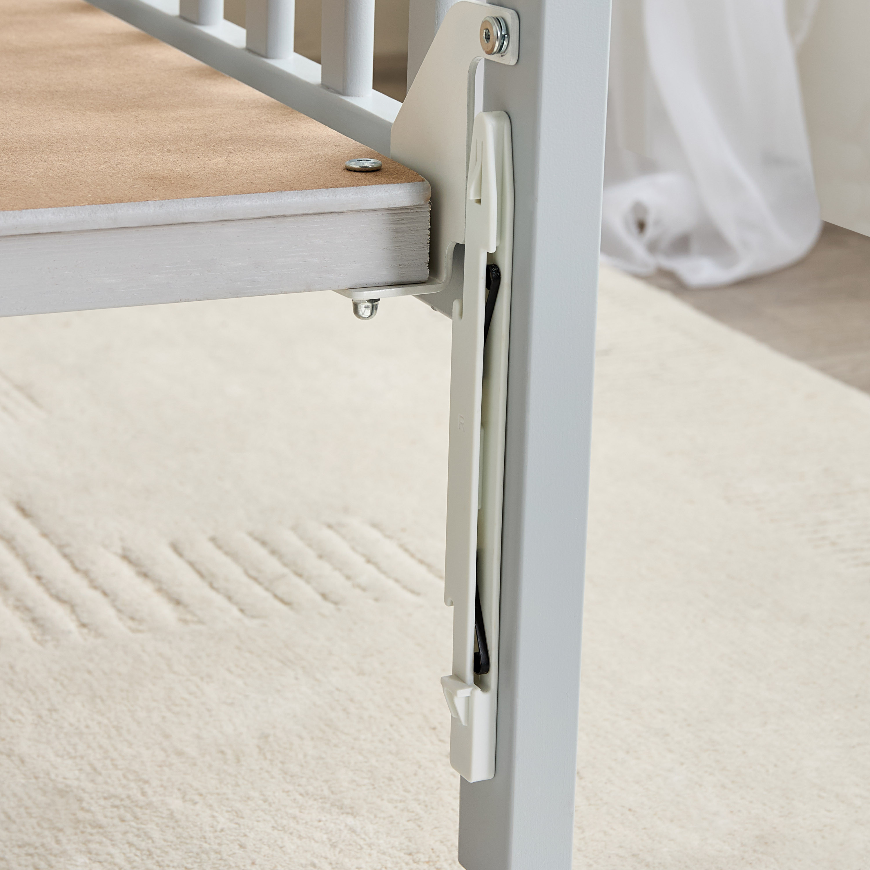 Juniors Henry Crib with Adjustable Height (Up to 3 years)-baby-nursery-furniture-cribsandbeds-babycribs-image-13