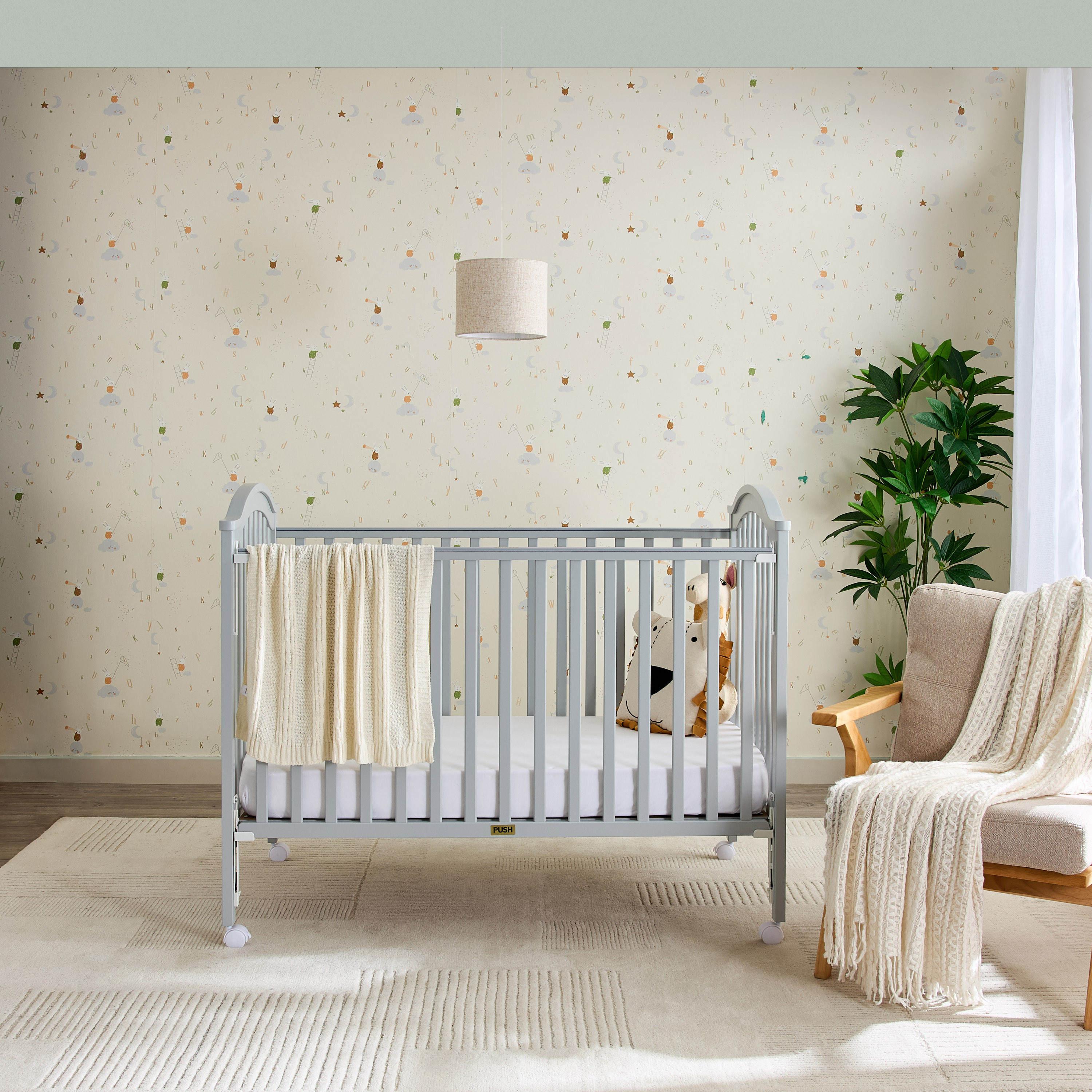 Juniors Henry Crib with Adjustable Height (Up to 3 years)-baby-nursery-furniture-cribsandbeds-babycribs-image-14